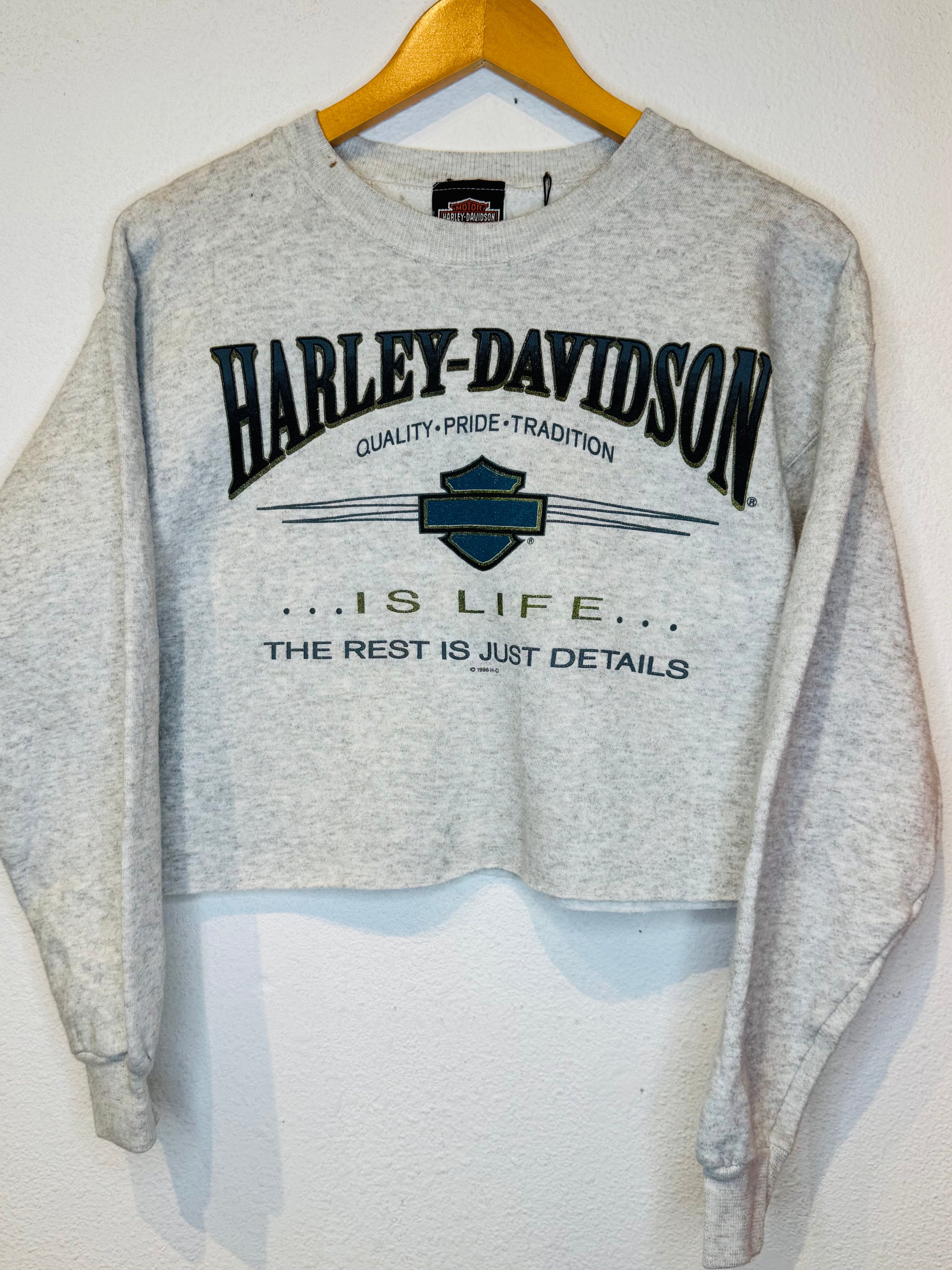 Ohio Harley Vintage Crop Crewneck