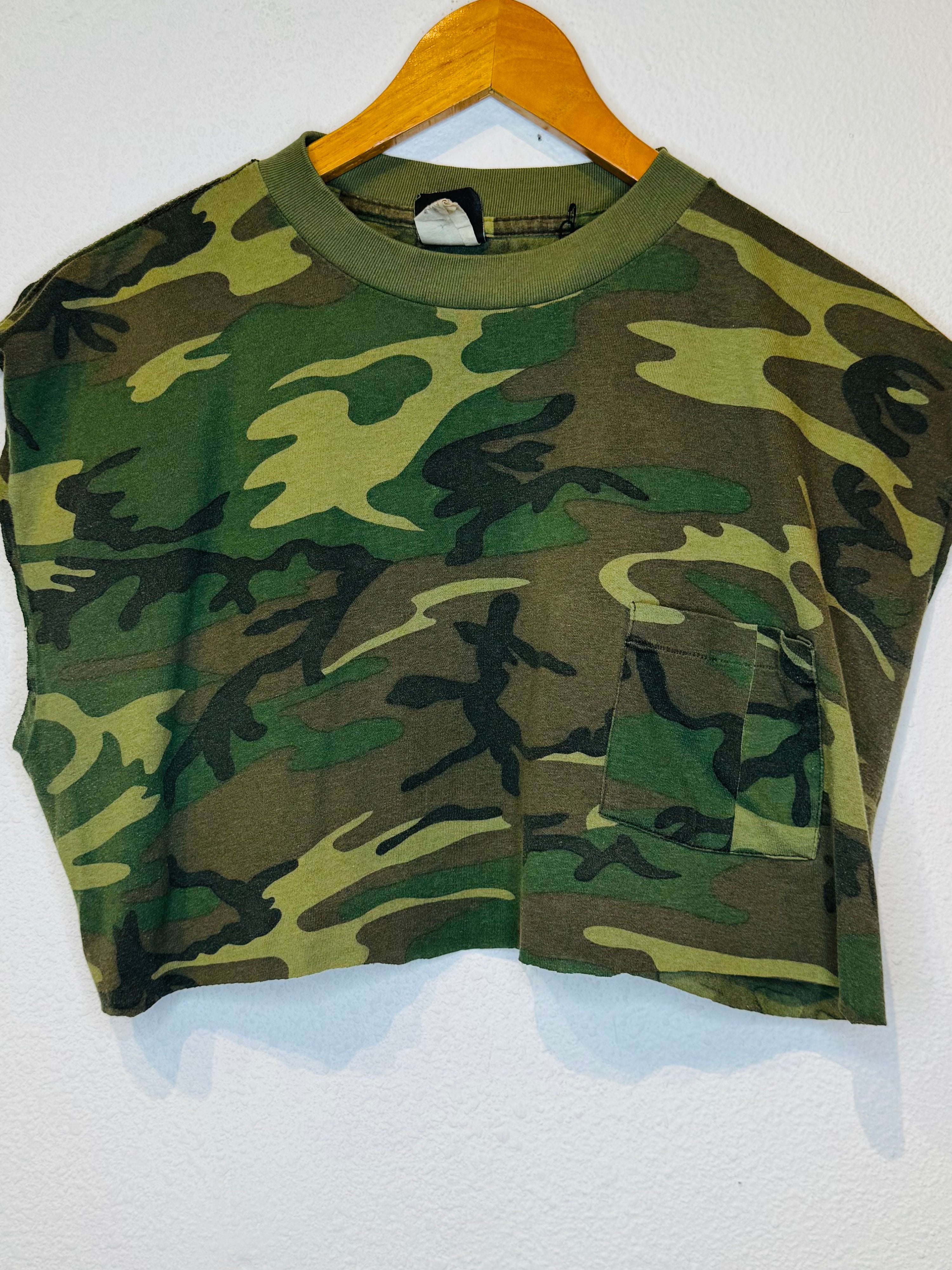 Camo Vintage Crop Tank