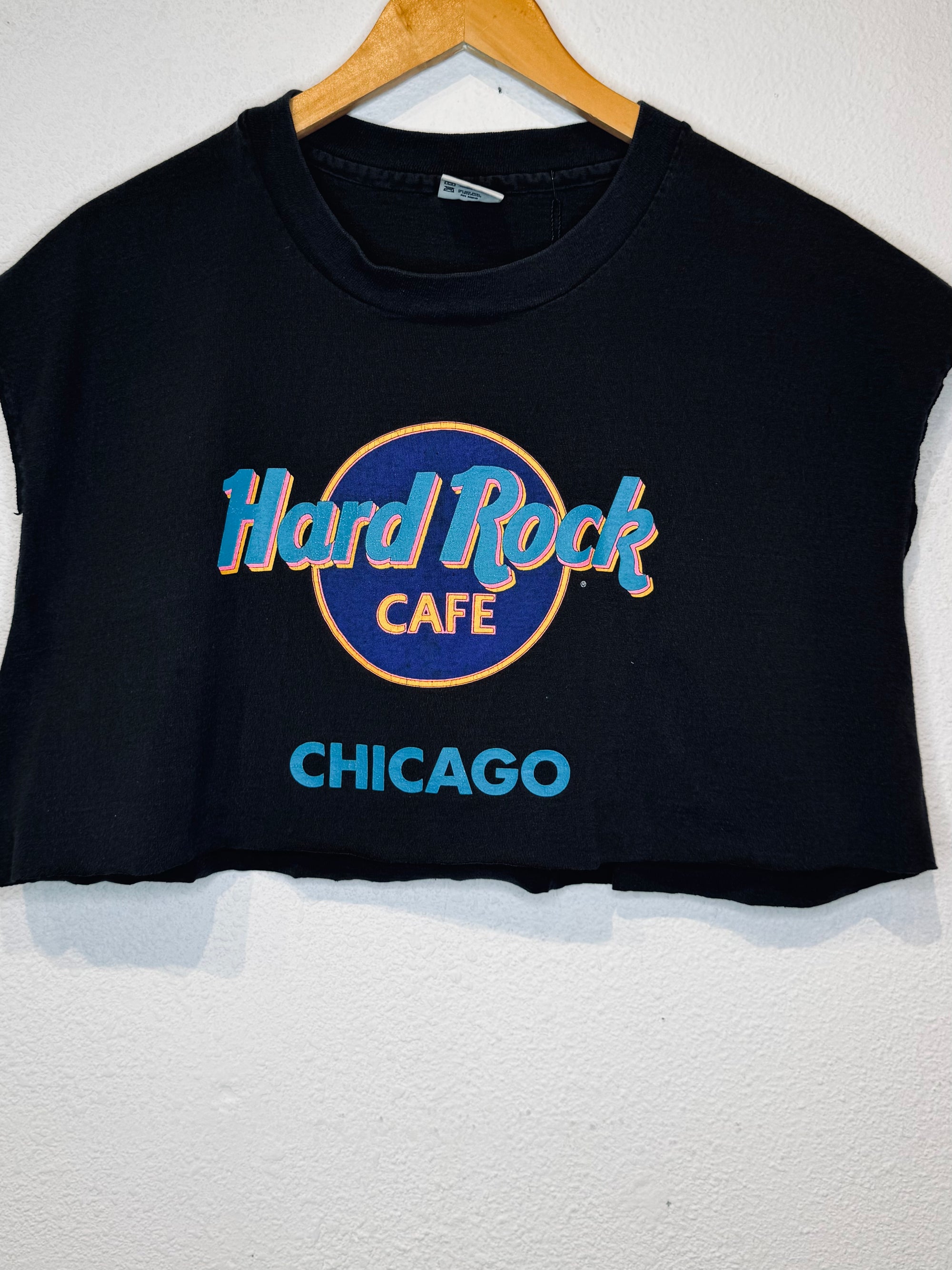 Hard Rock Chicago Vintage Crop Tank