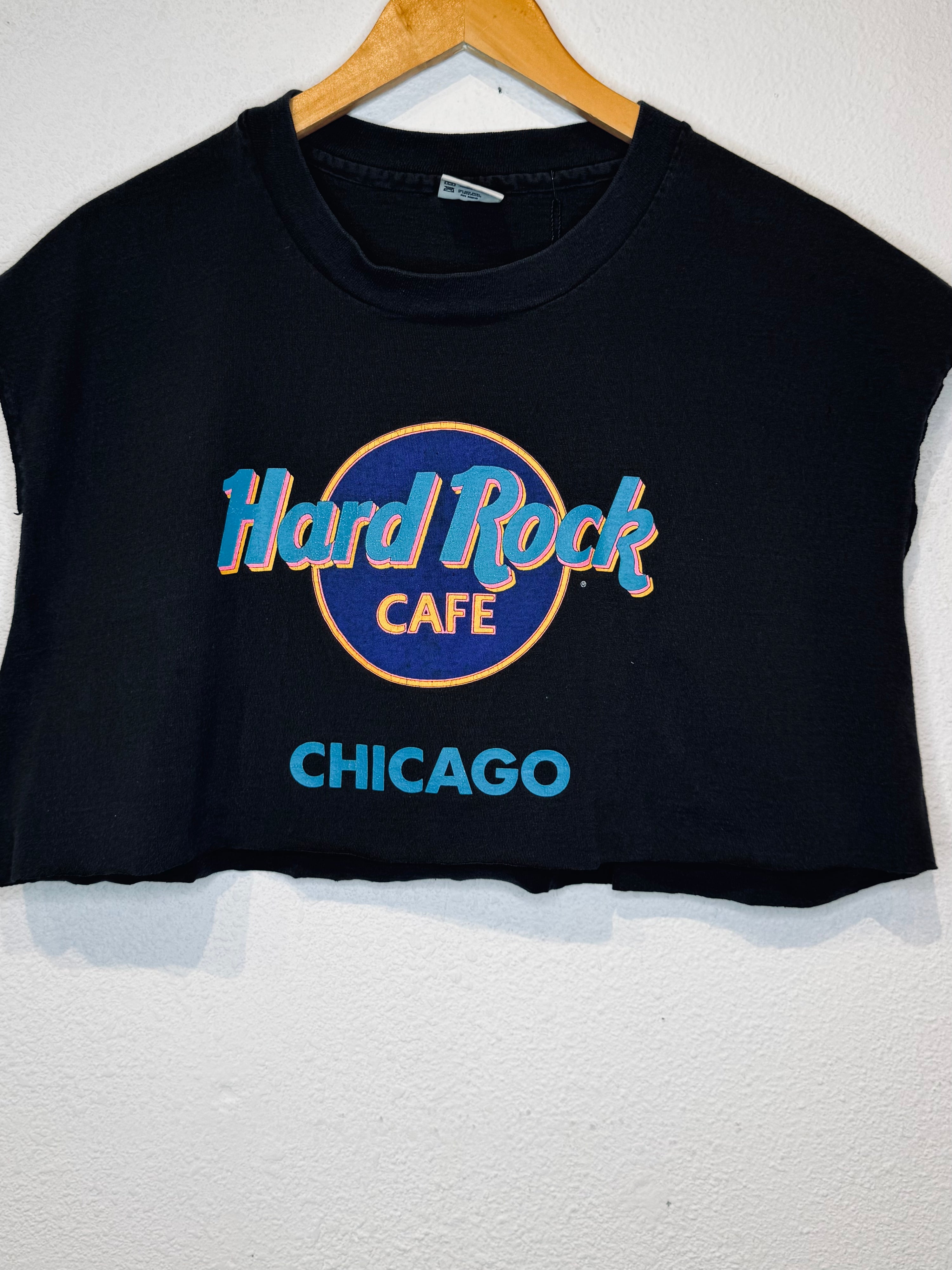 Hard Rock Chicago Vintage Crop Tank