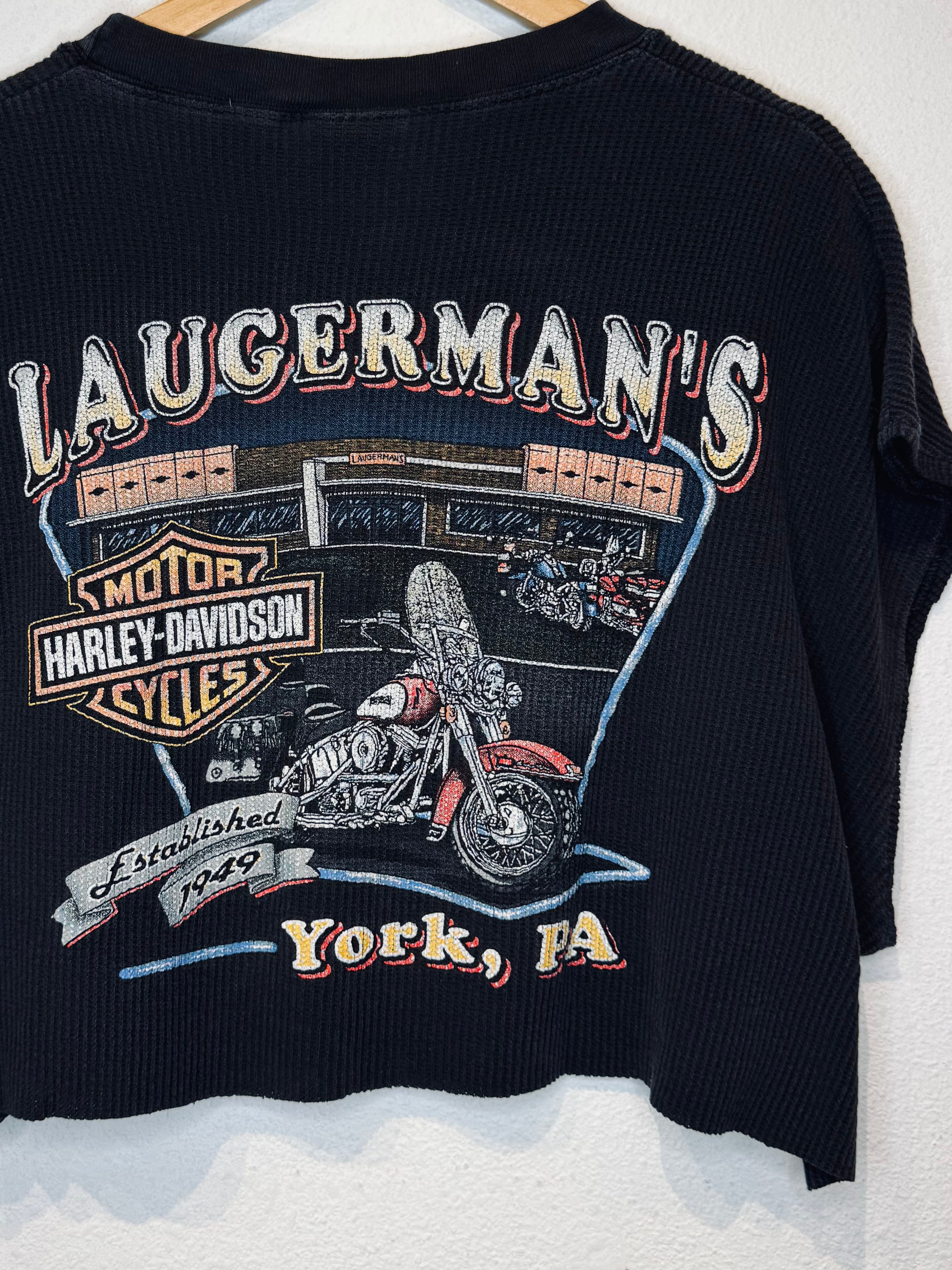 York Harley Vintage Crop Tank