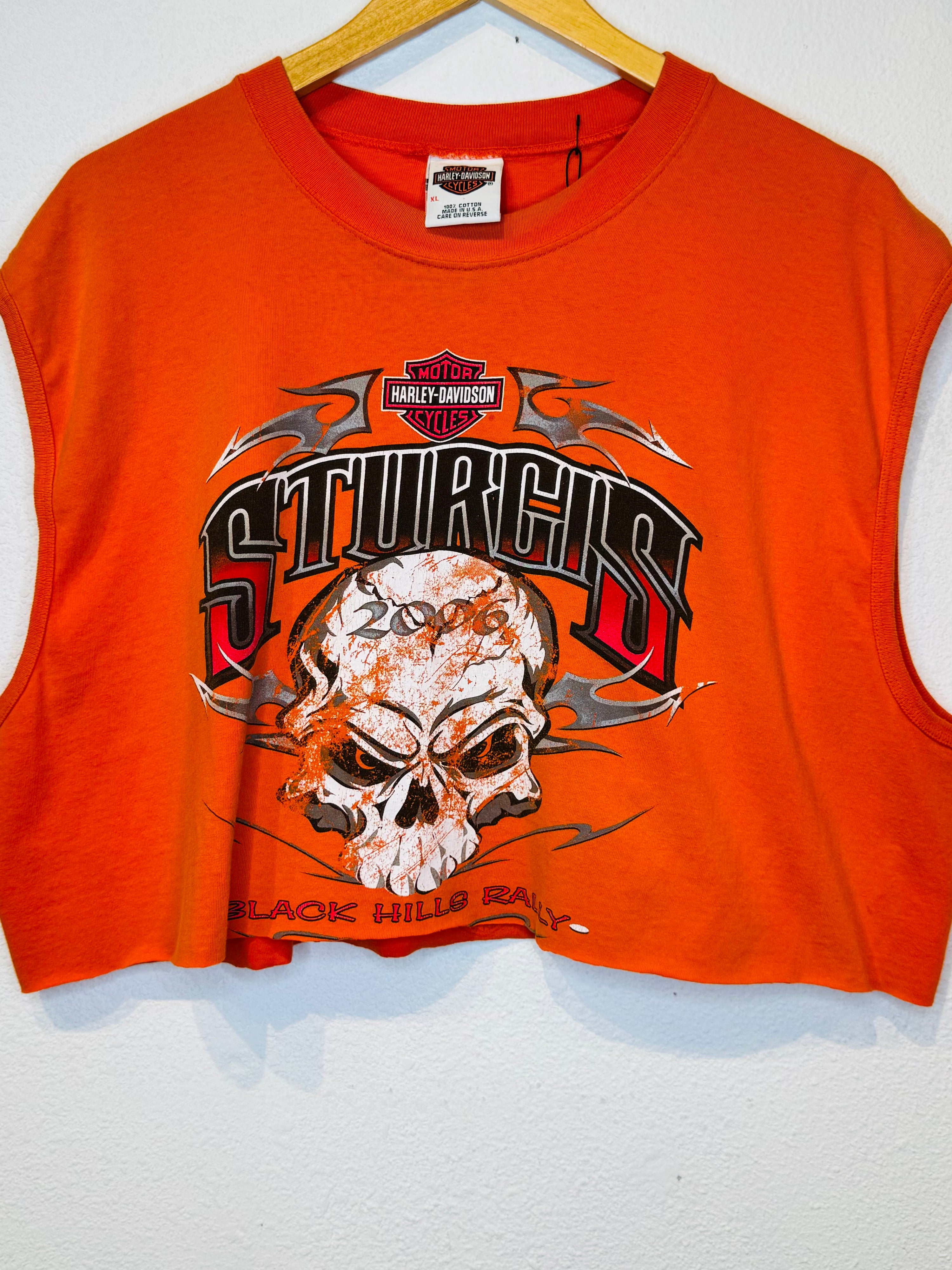 Deadwood Harley Vintage Crop Tank