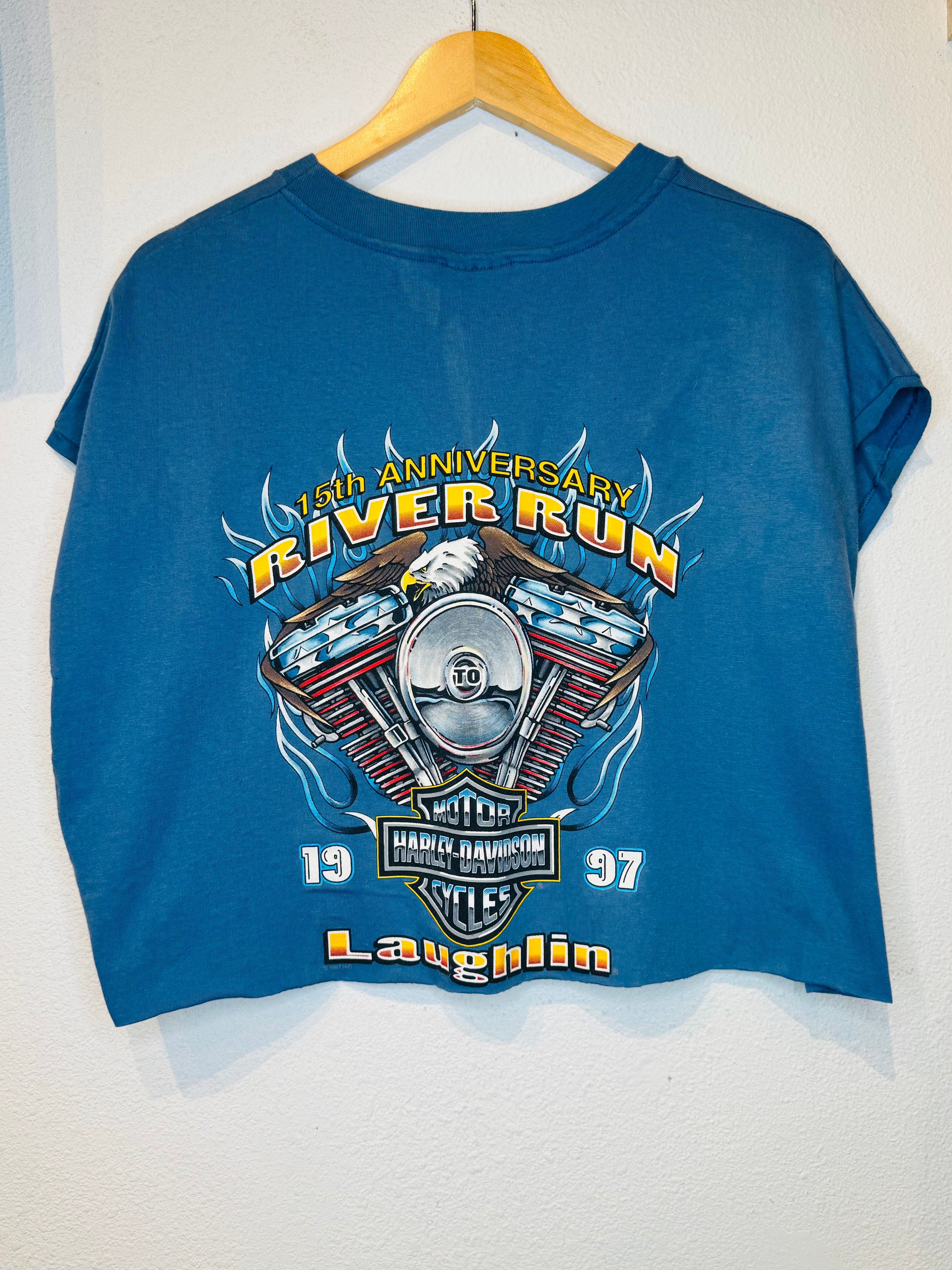 Laughlin '97 Harley Vintage Crop Tank