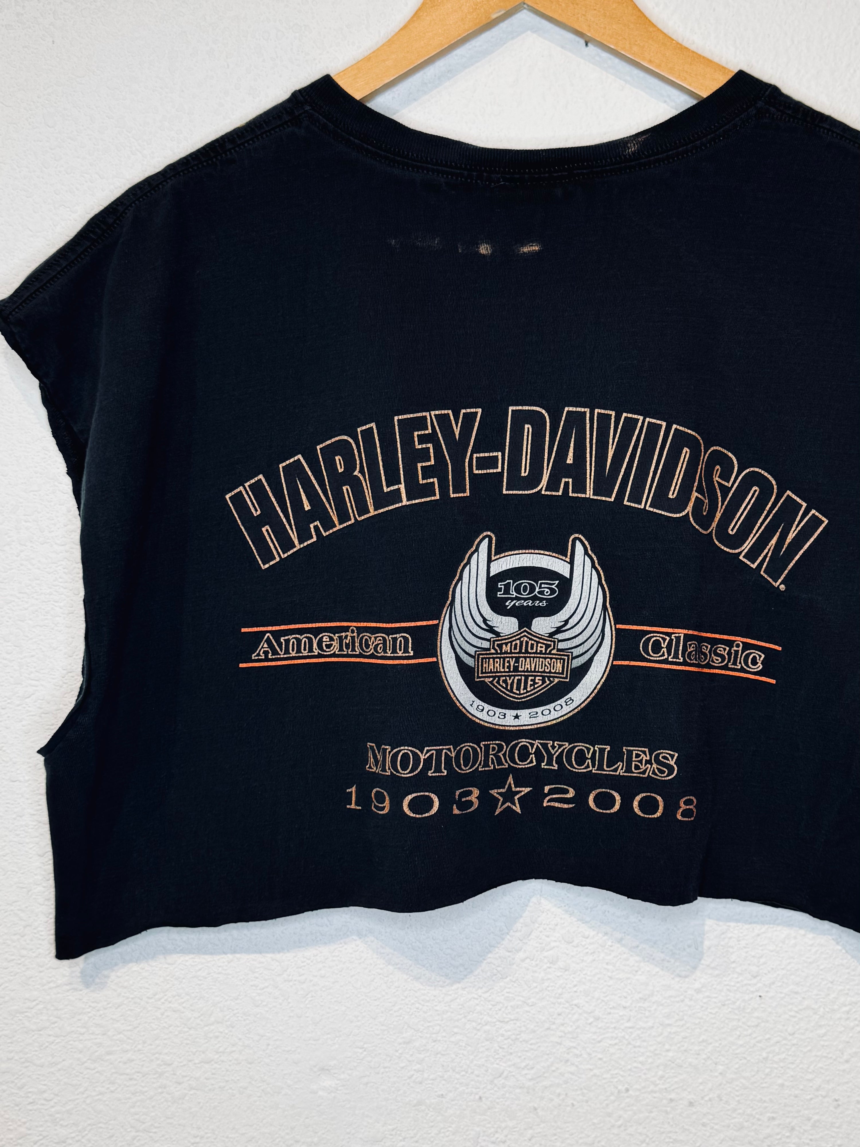 105 Harley Vintage Crop Tank