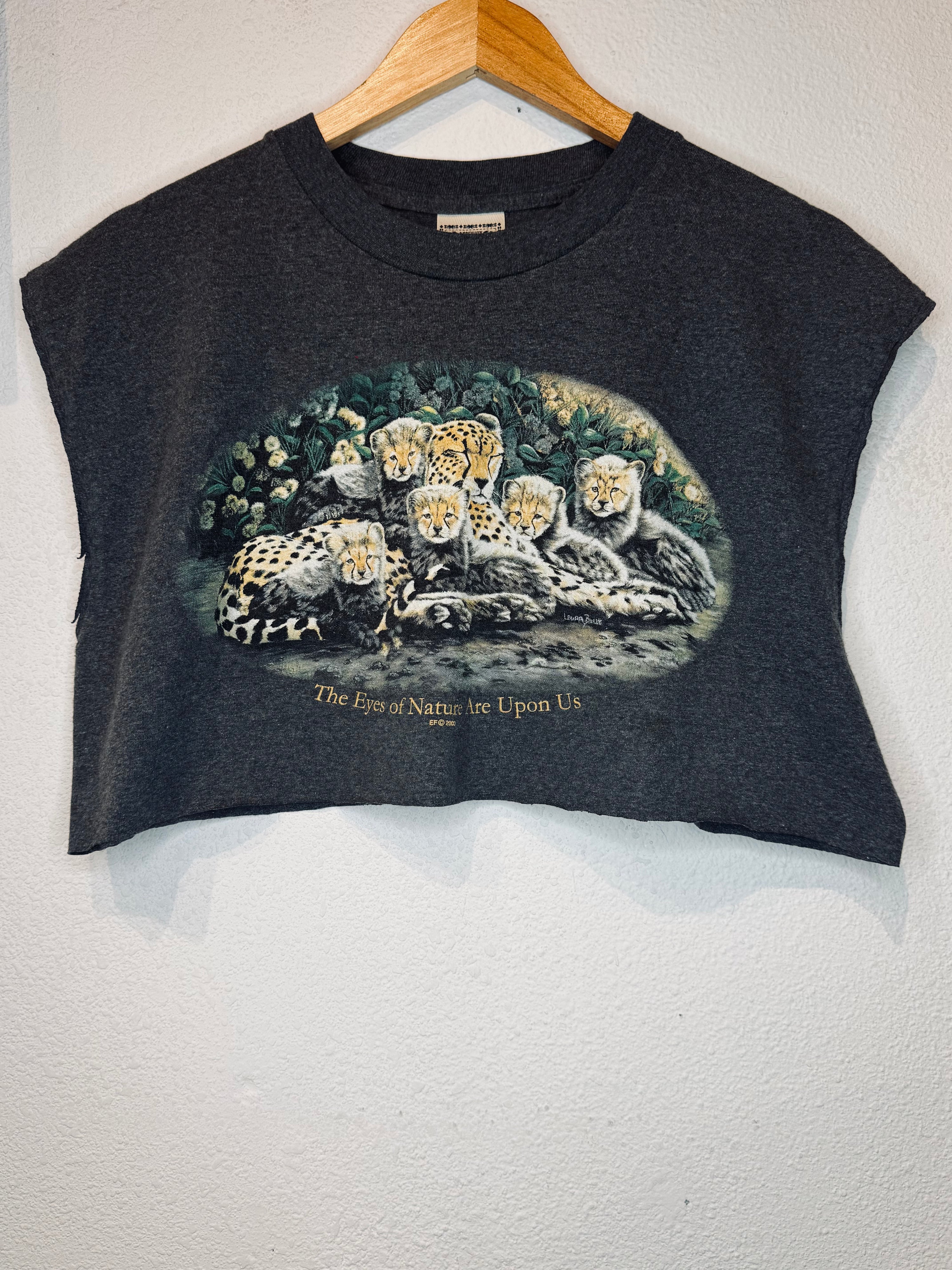 Eyes of Nature Vintage Crop Tank