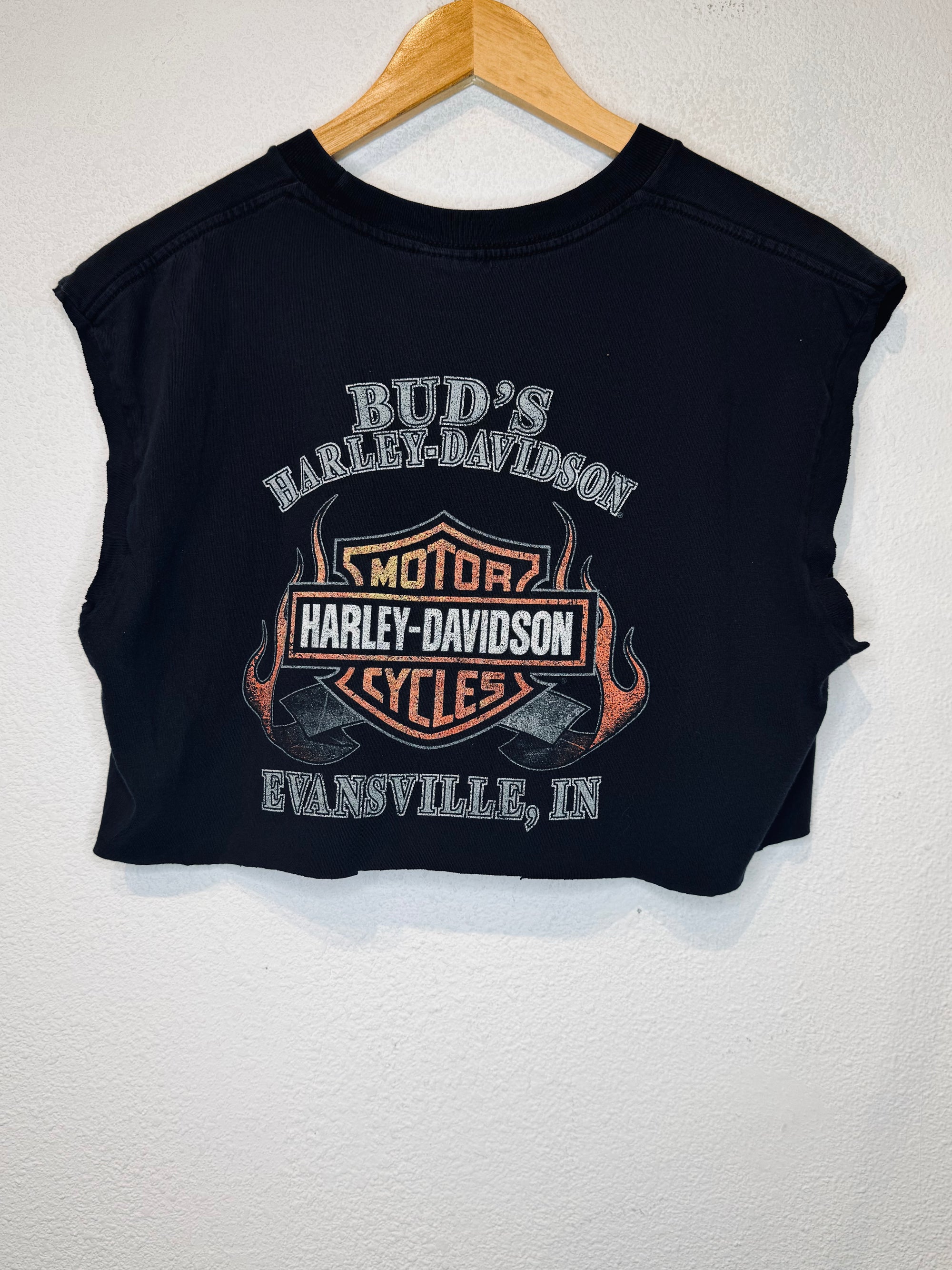 Screw It Harley Vintage Crop Tank