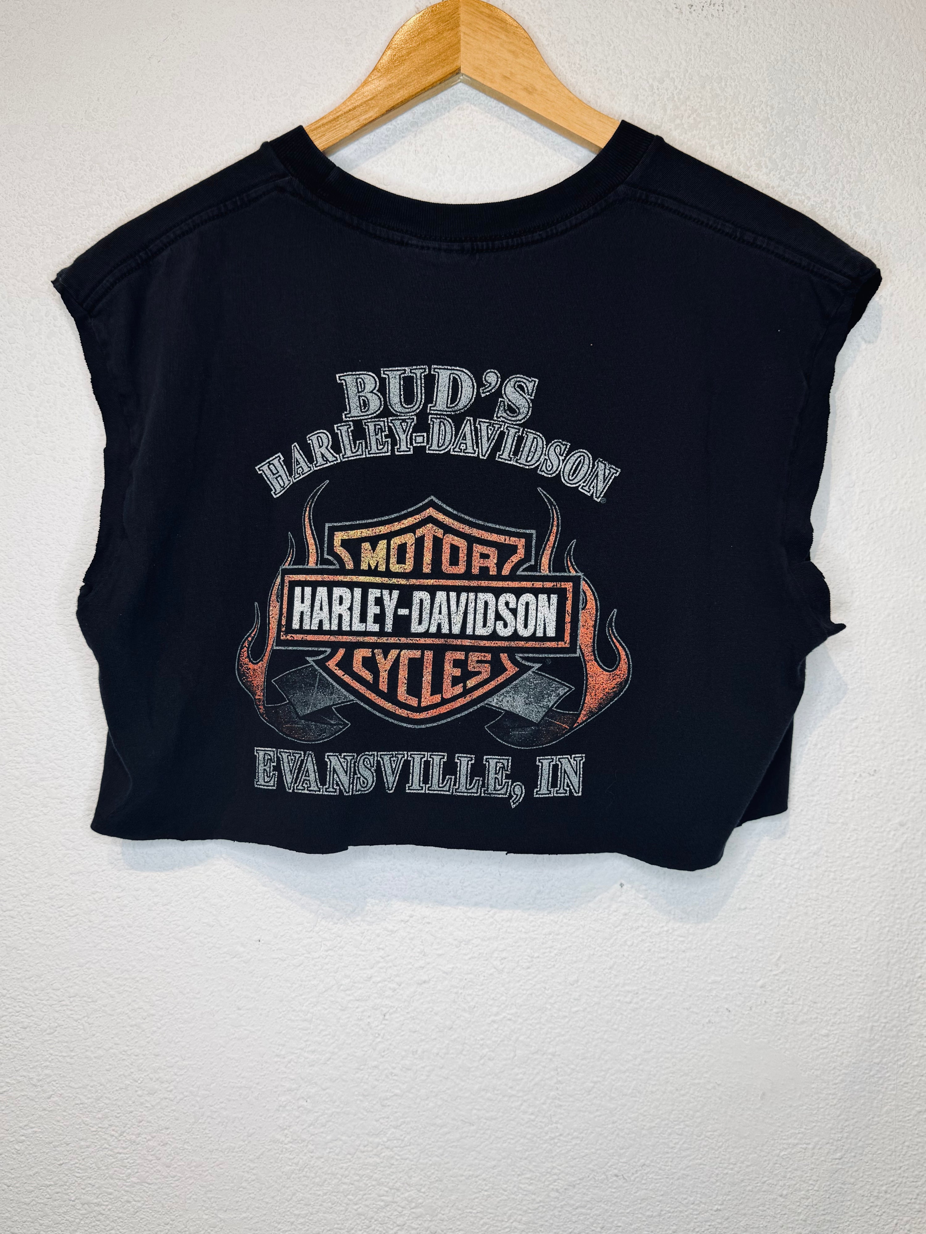 Screw It Harley Vintage Crop Tank