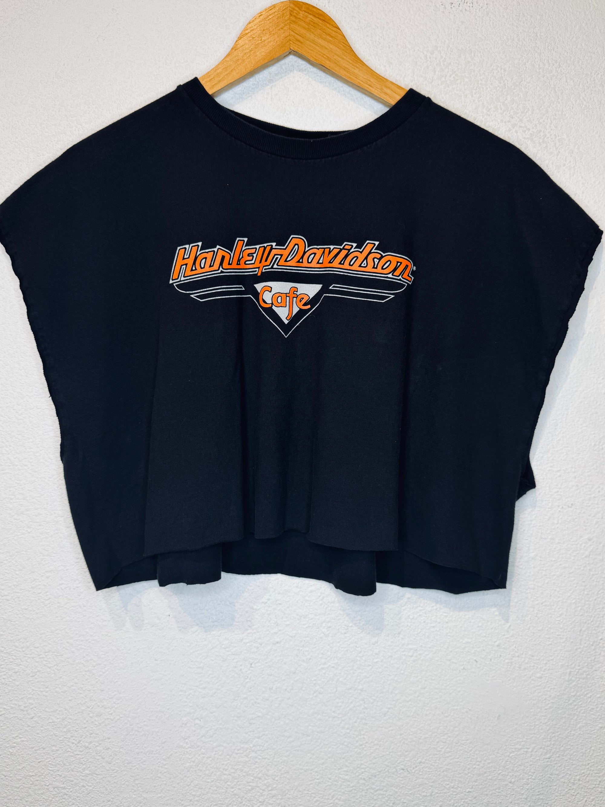 Cafe Harley Vintage Crop Tank