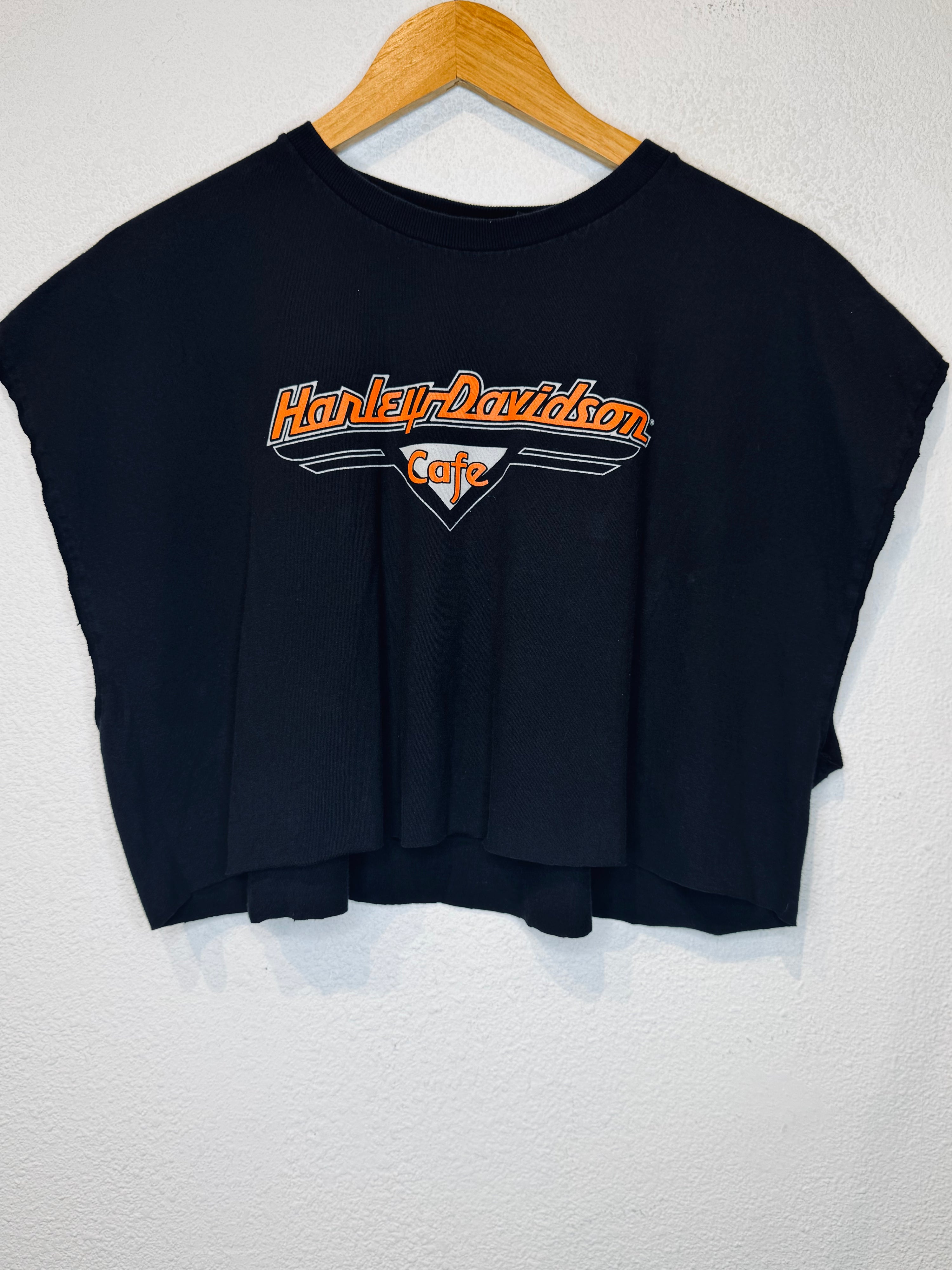 Cafe Harley Vintage Crop Tank