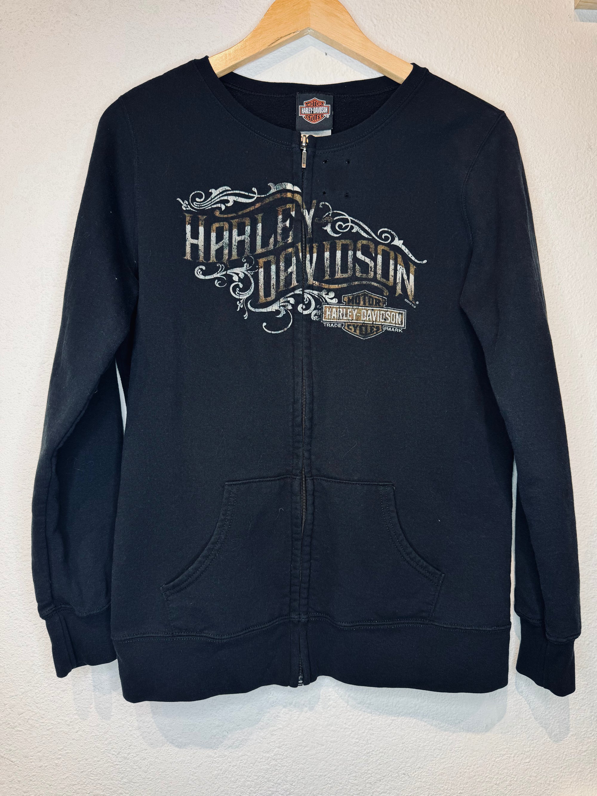 Texas Zip Harley Vintage Sweatshirt