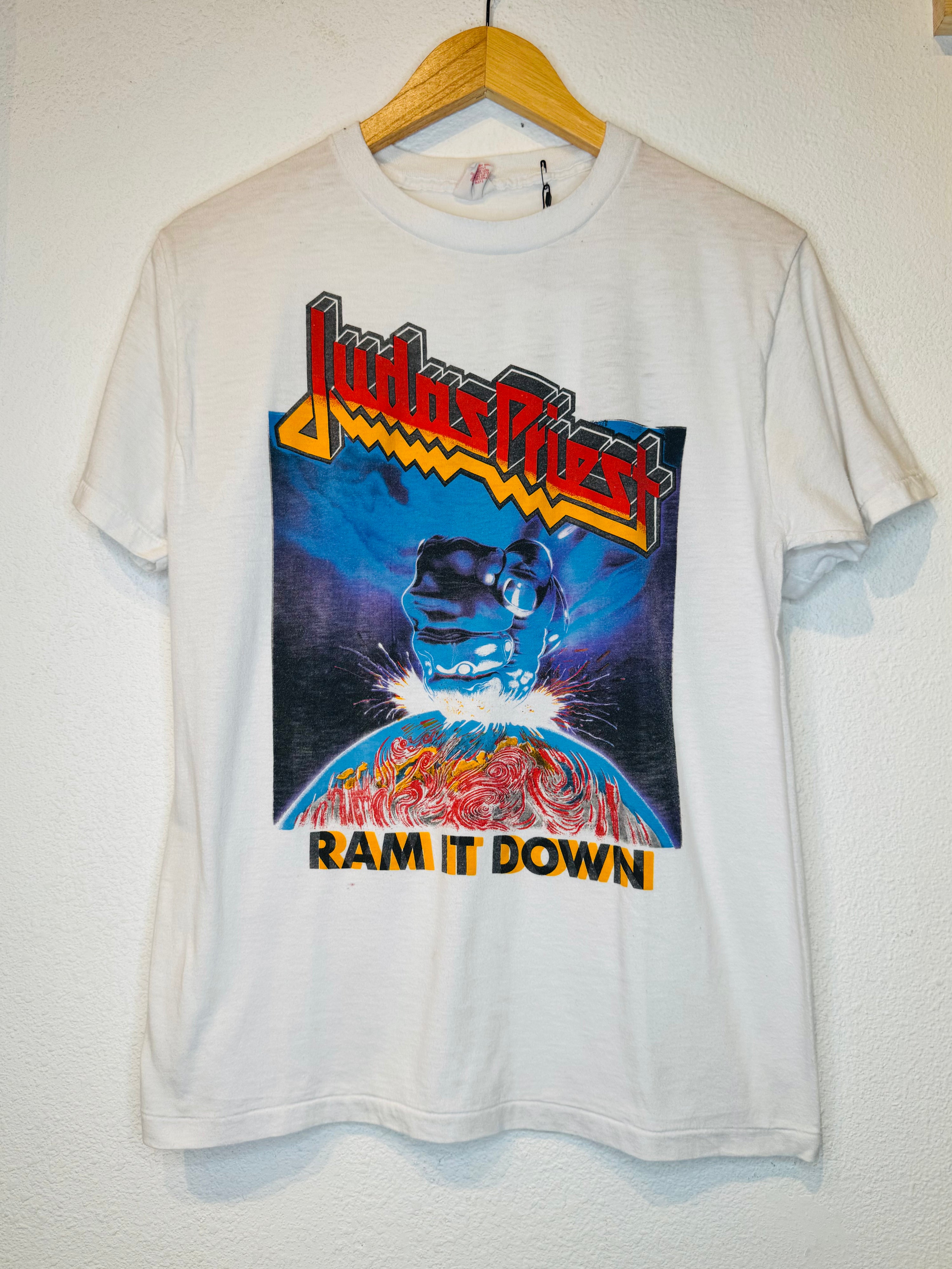Judas Priest Ram it Down '88 Vintage Tee