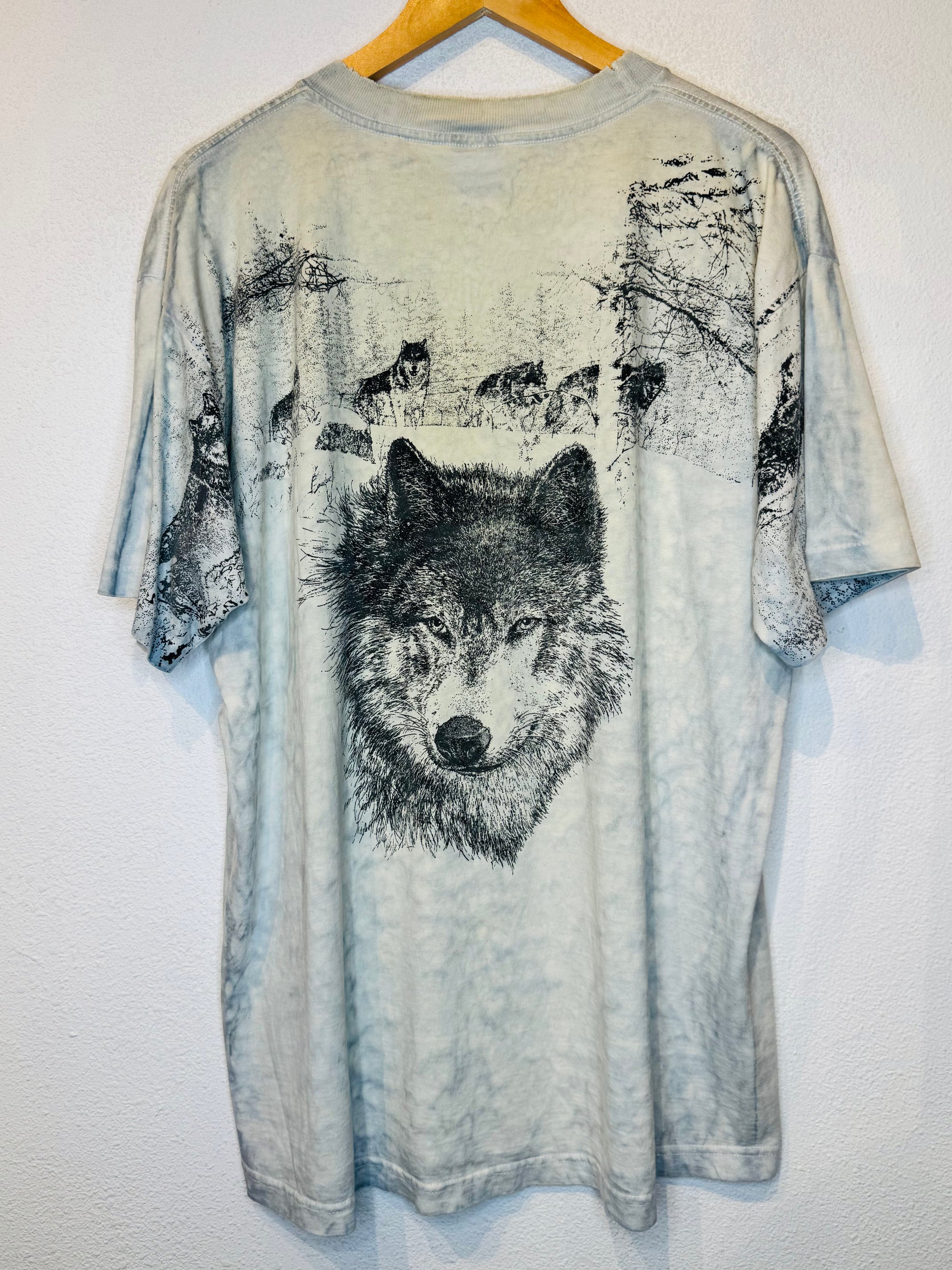 Snowy Wolves Vintage Tee