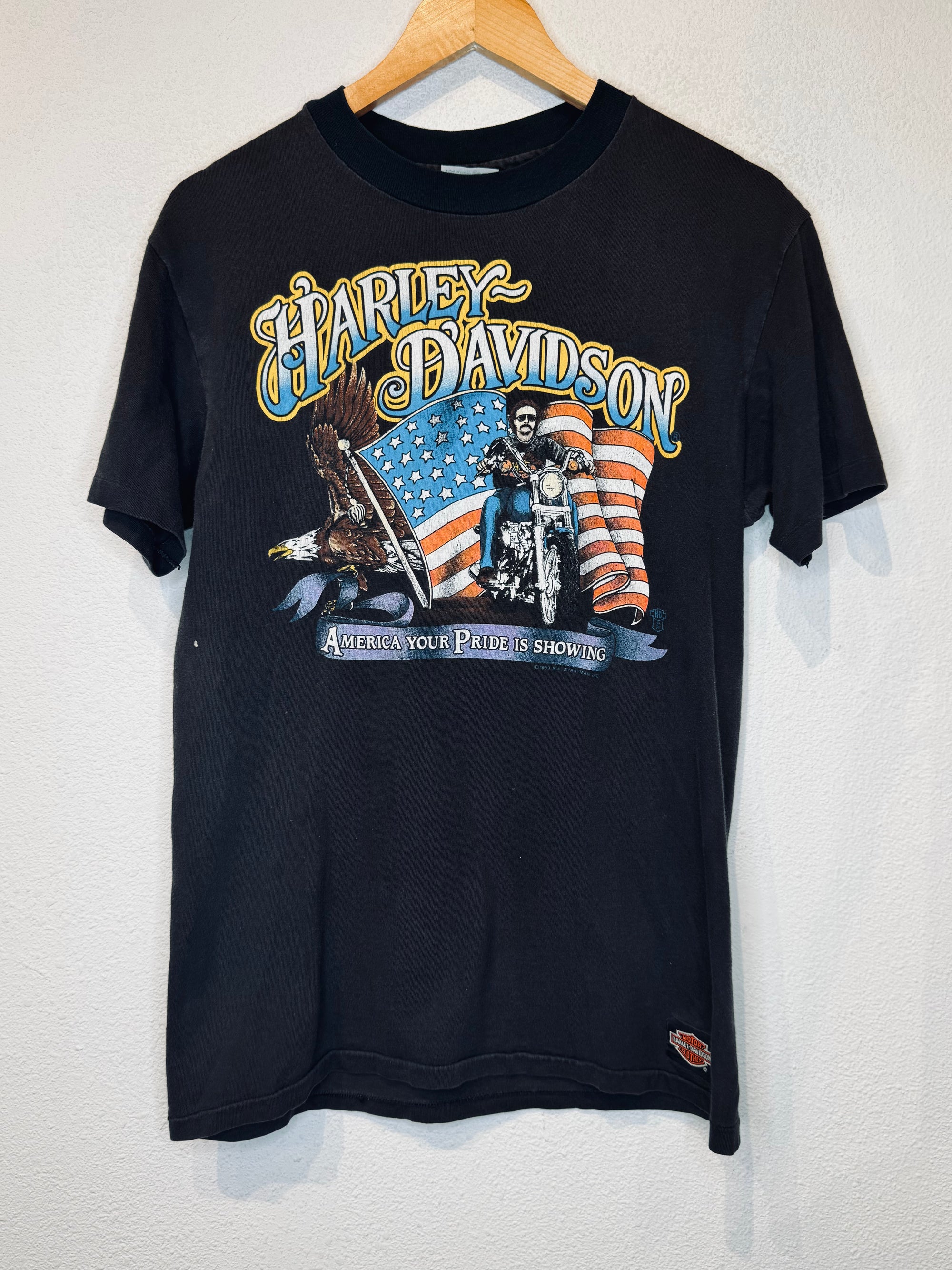 American Pride Harley Vintage Tee