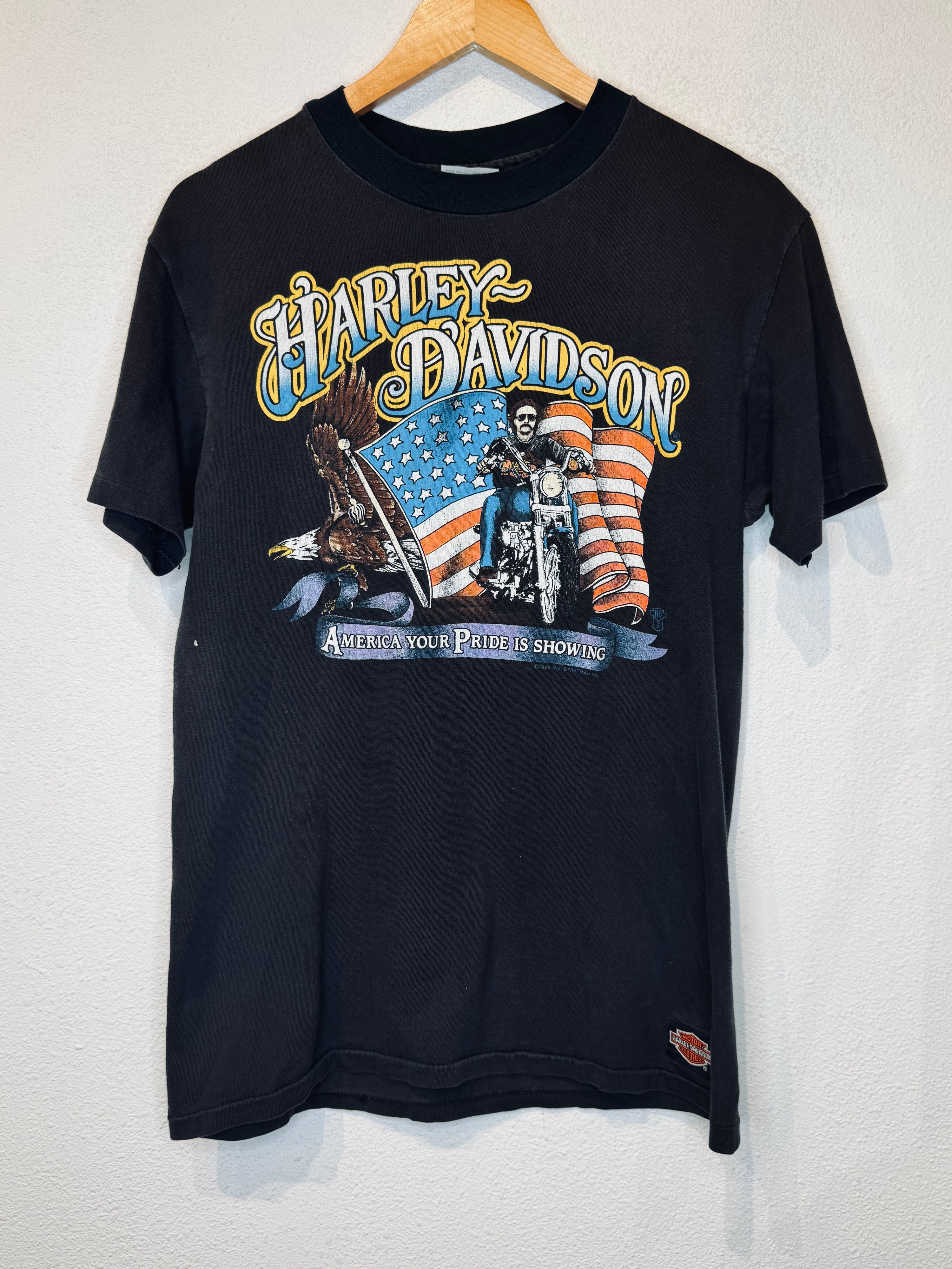 American Pride Harley Vintage Tee