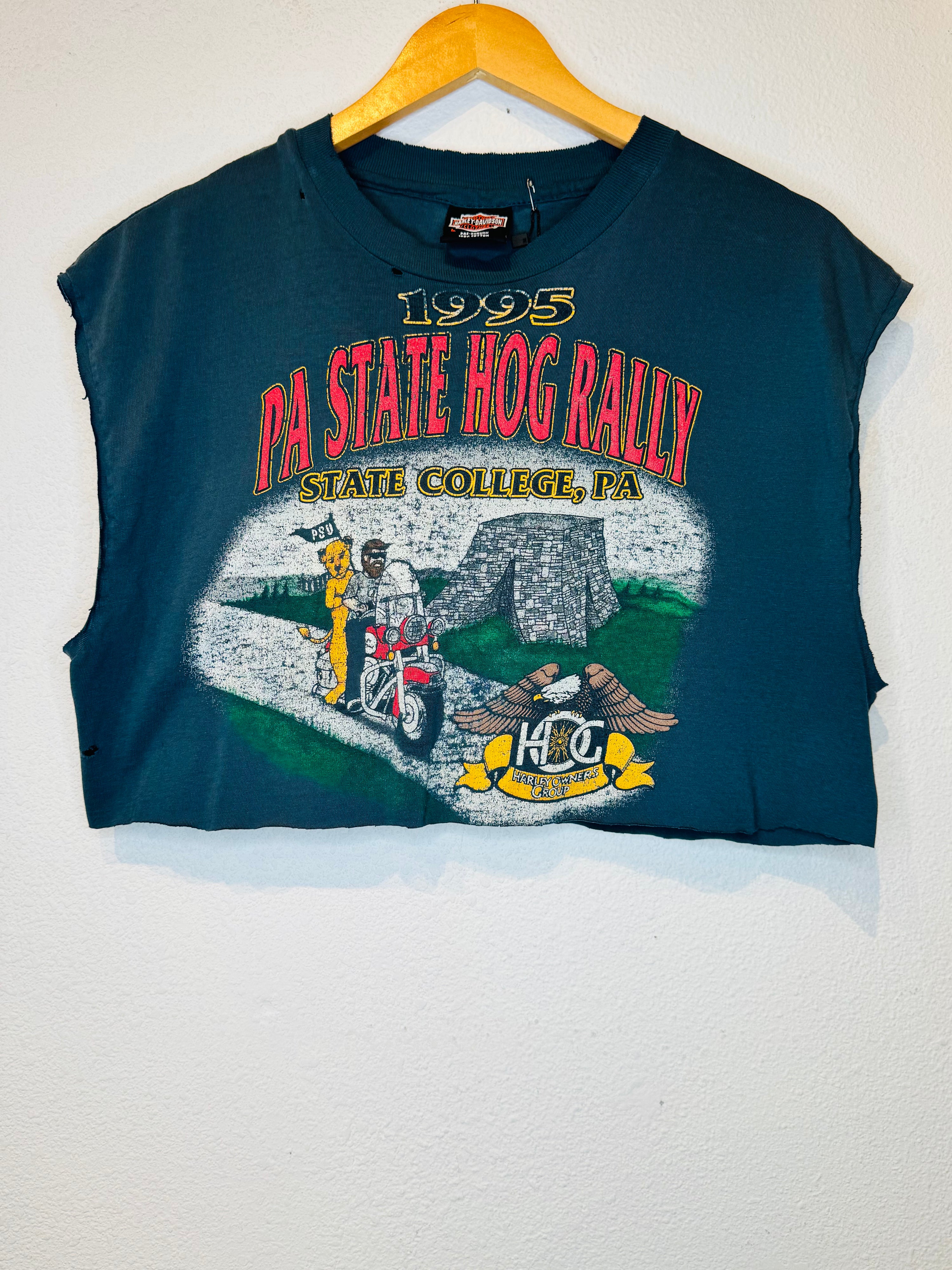 PA Harley '95 Vintage Crop Tank