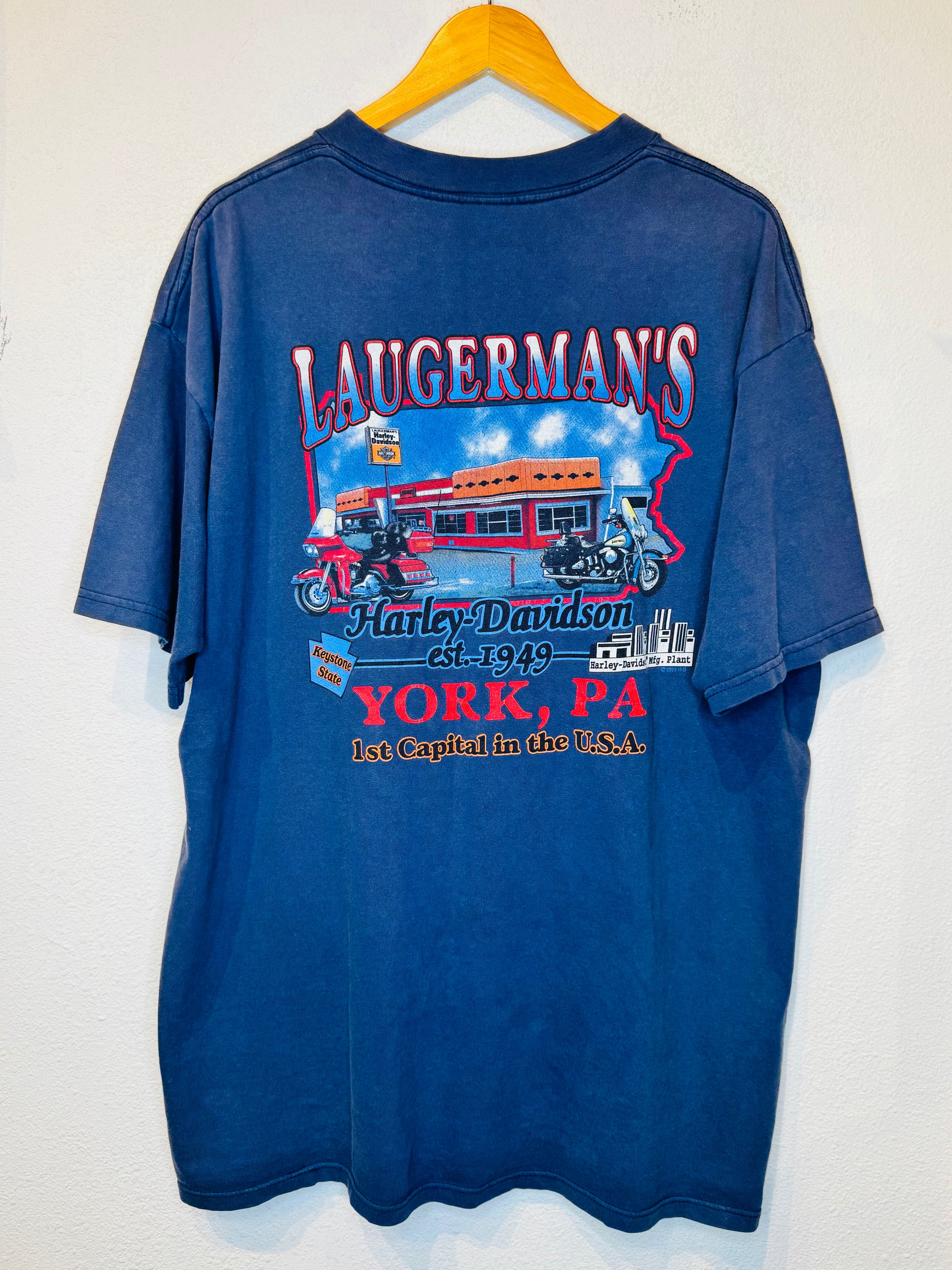 York Harley Vintage Tee