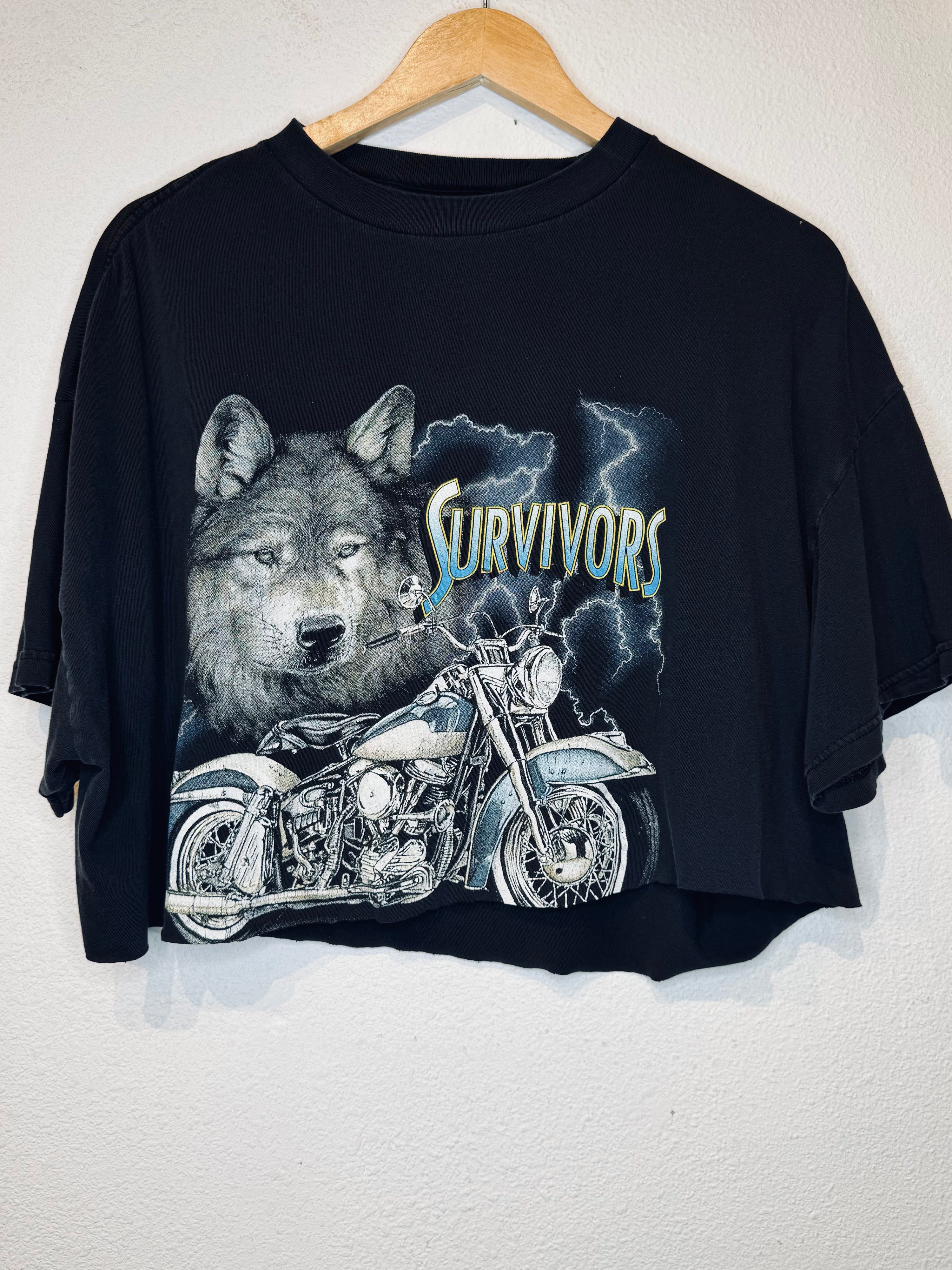 Survivors Sturgis Vintage Crop Tee