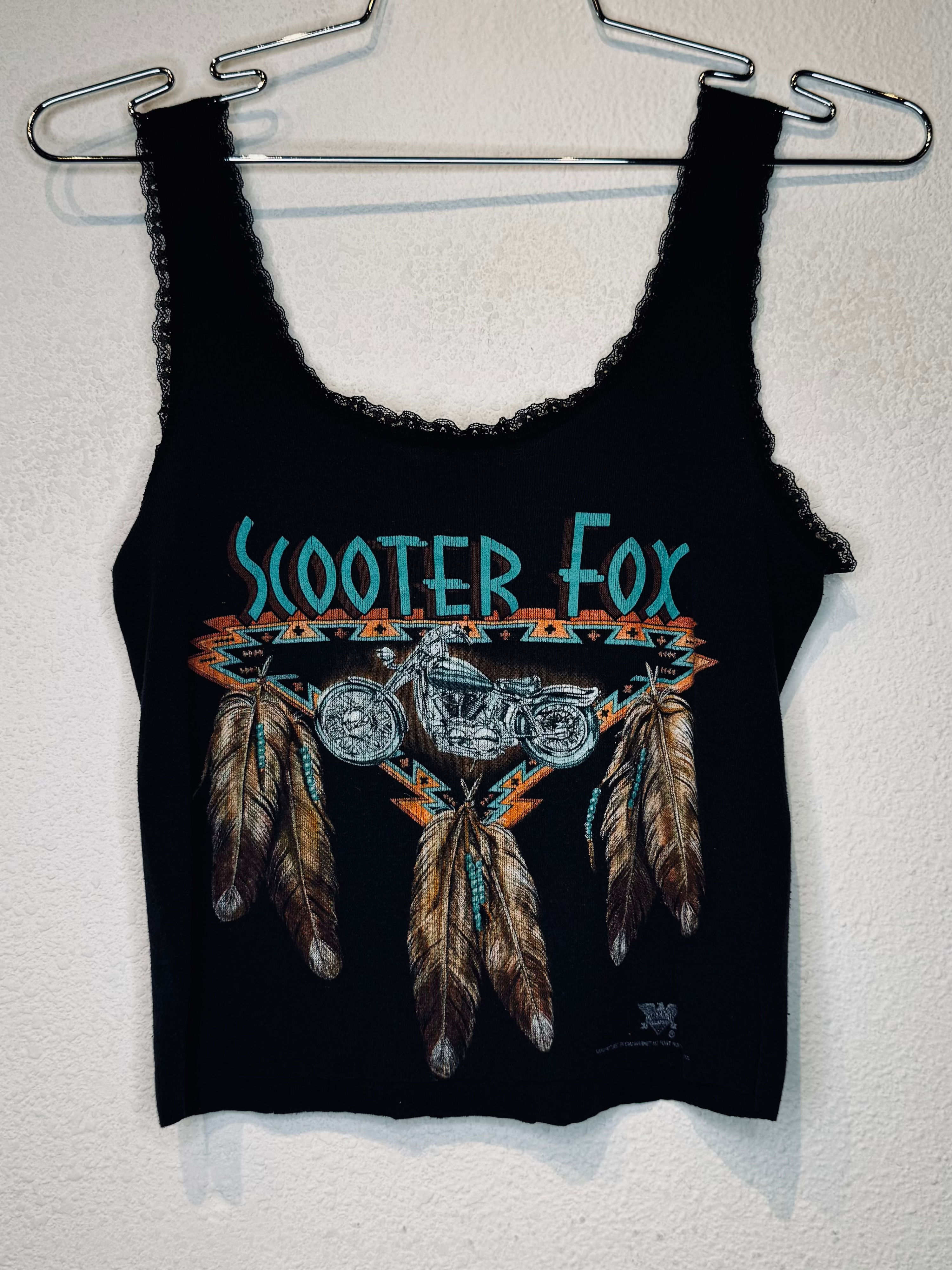 Scooter Fox Laconia Vintage Crop Tank