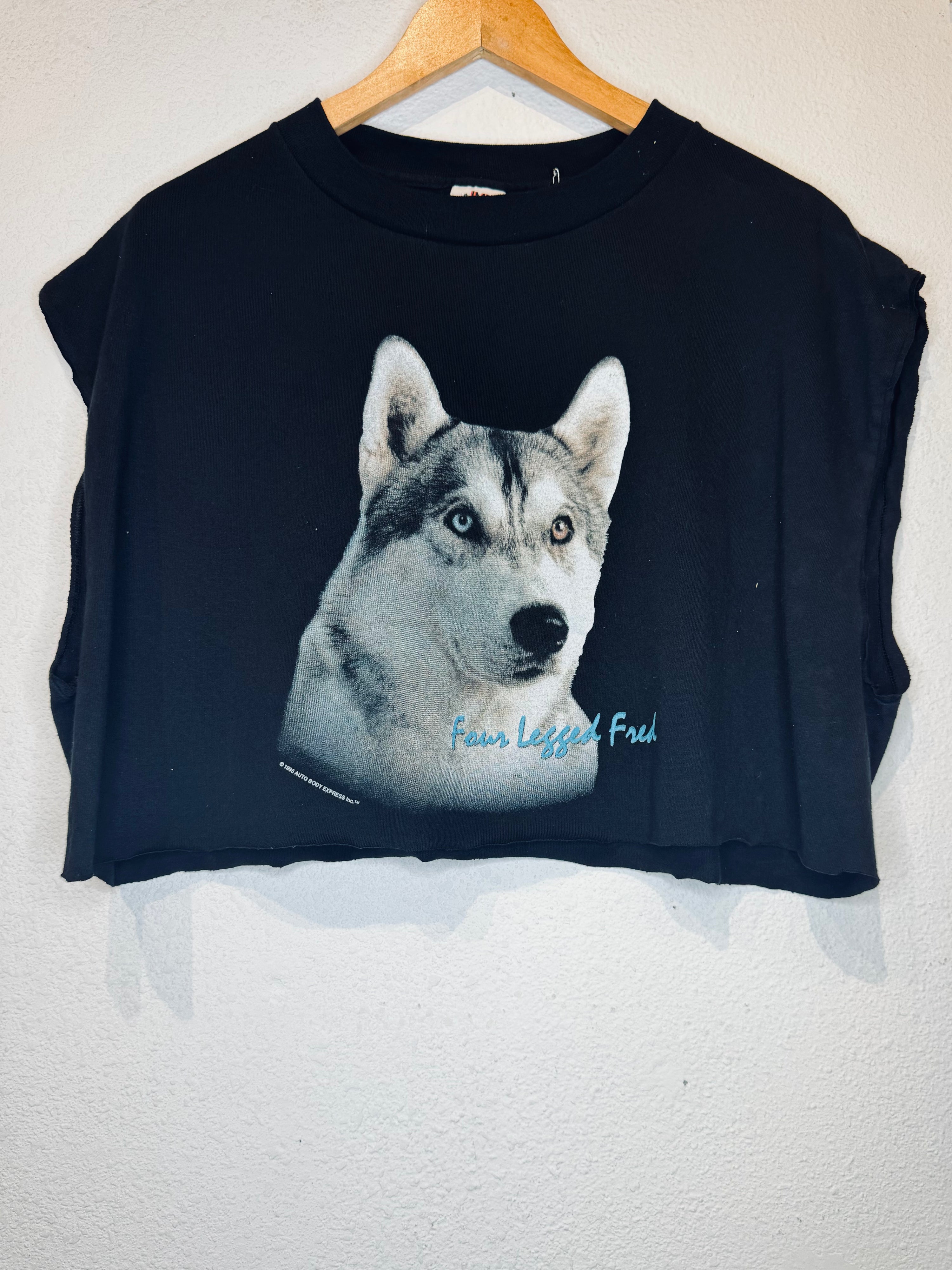 Four Legged Vintage Crop Tank