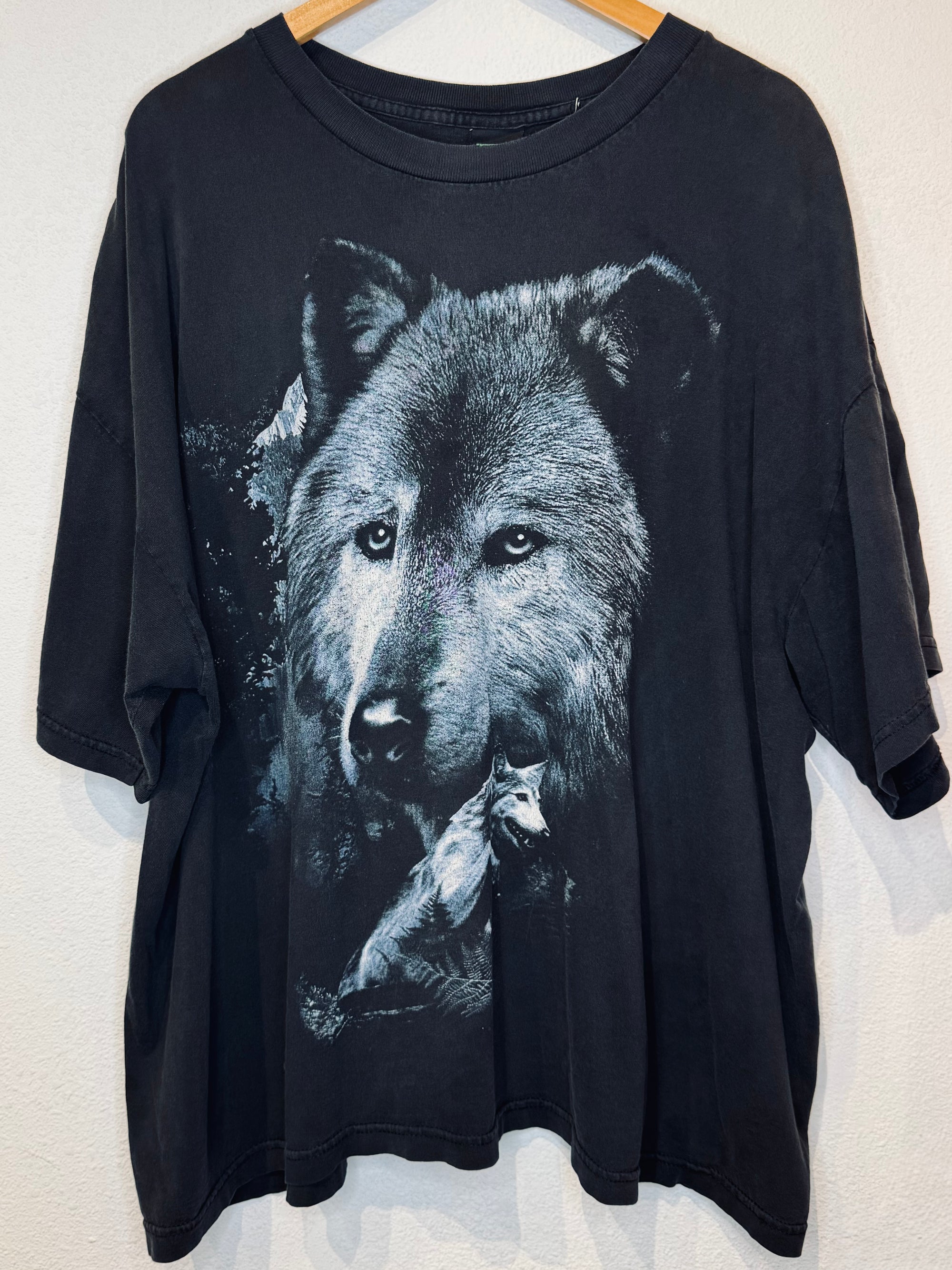 Wolf Face Vintage Tee