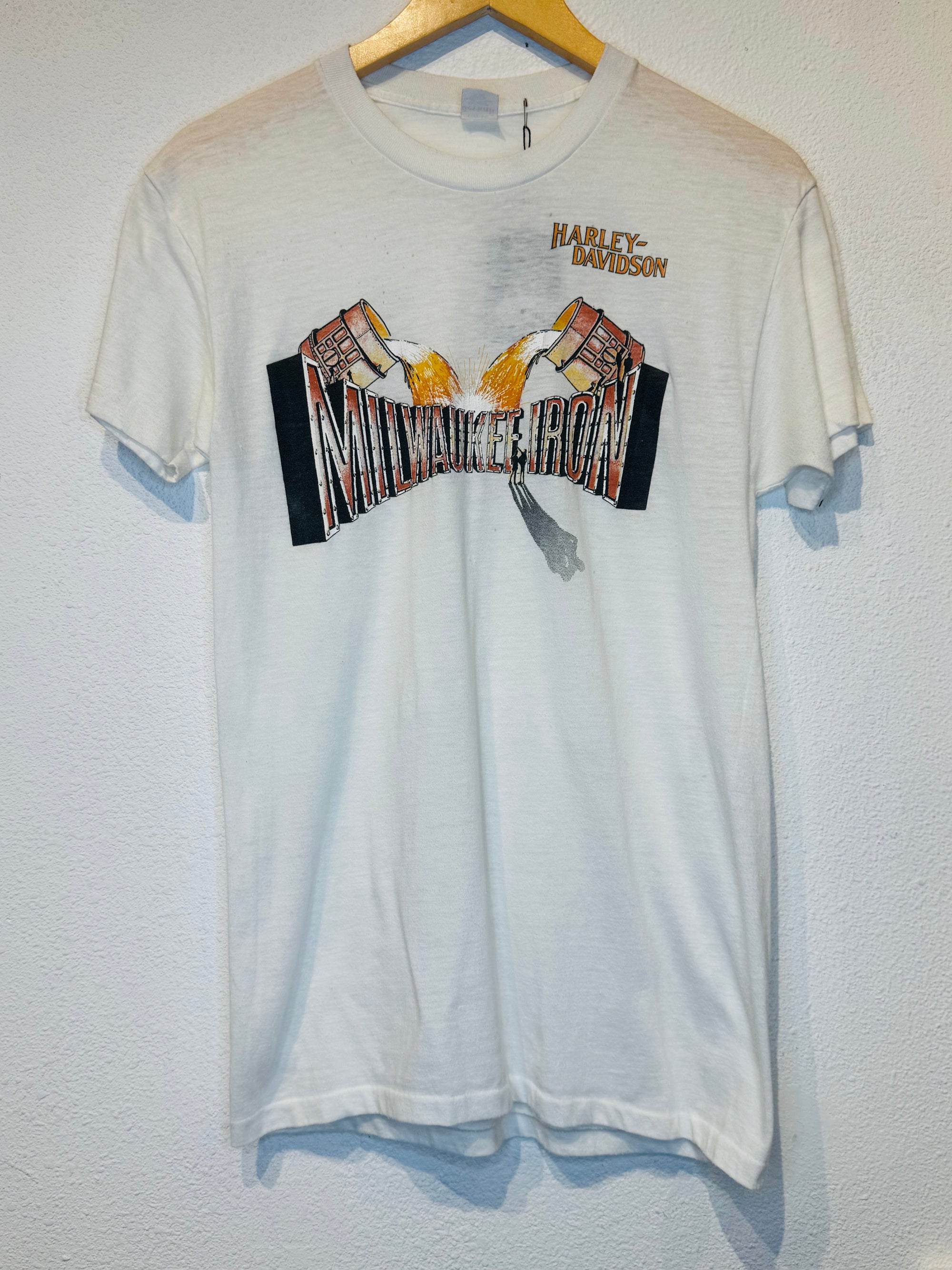 Milwaukee Iron Harley Vintage Tee
