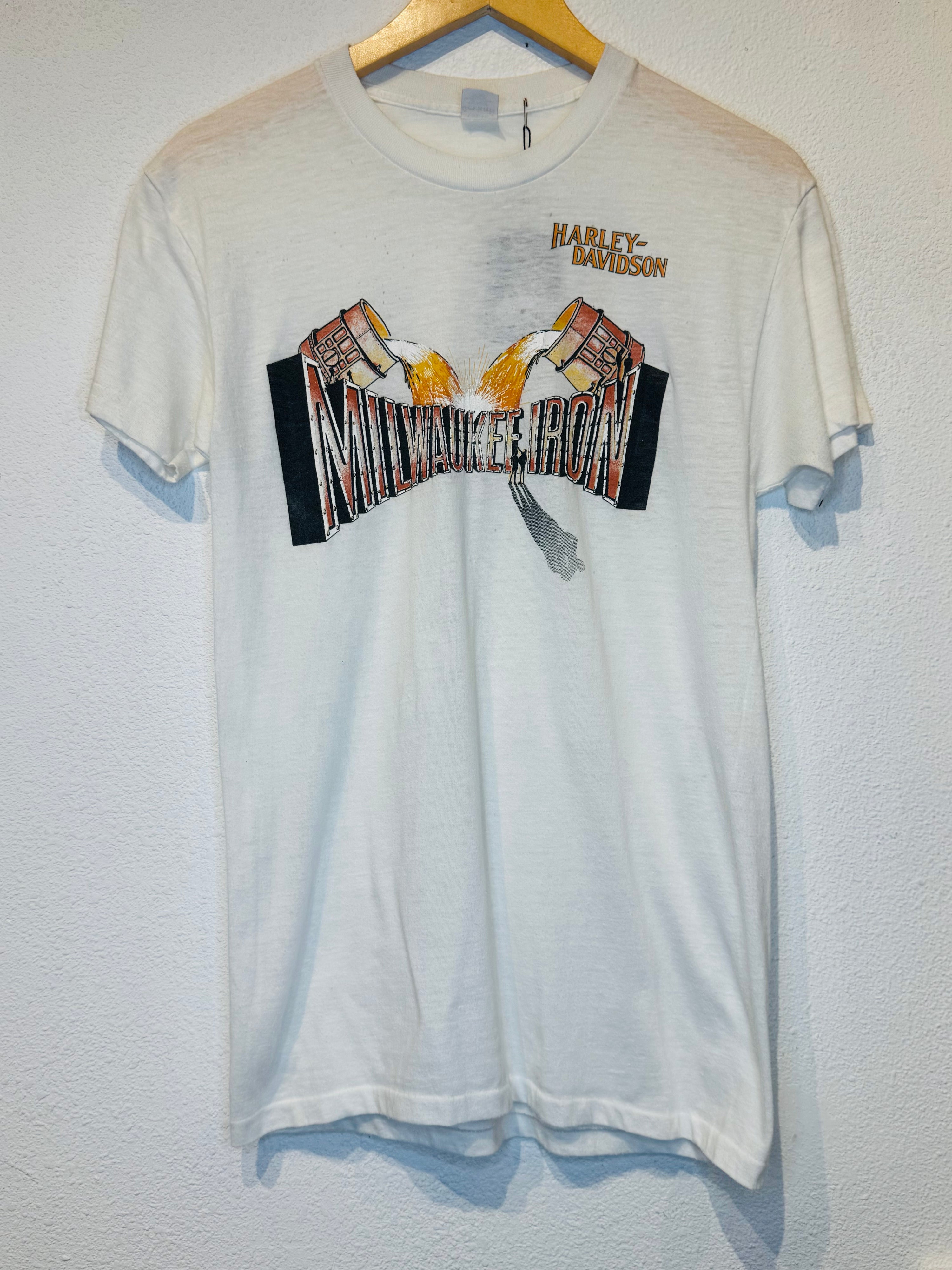 Milwaukee Iron Harley Vintage Tee