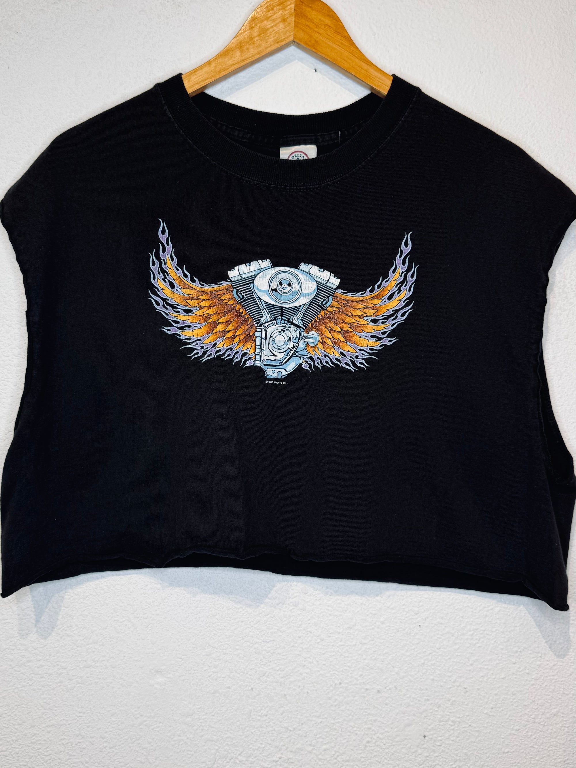 Yellowstone Moto Vintage Crop Tank
