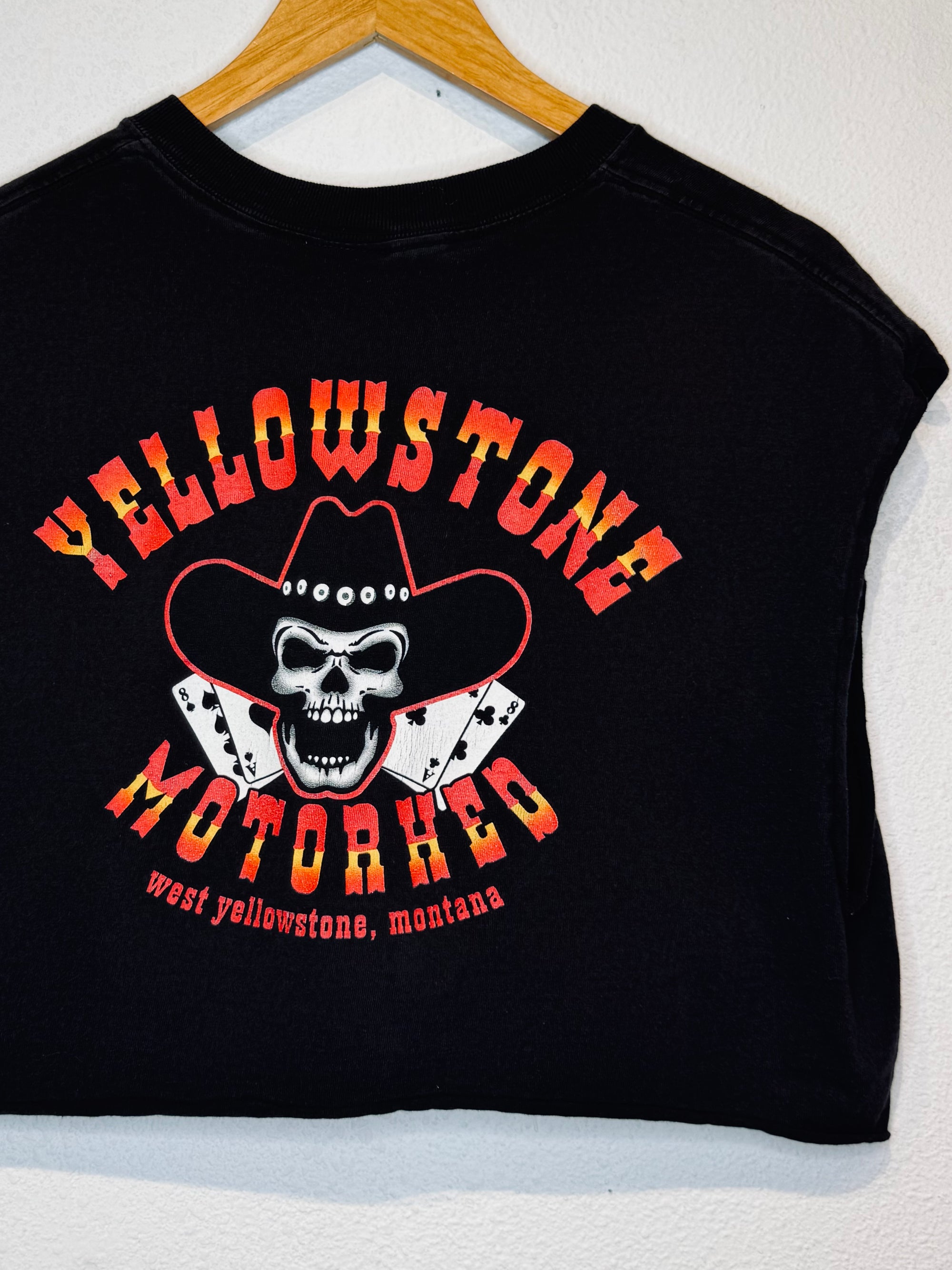 Yellowstone Moto Vintage Crop Tank