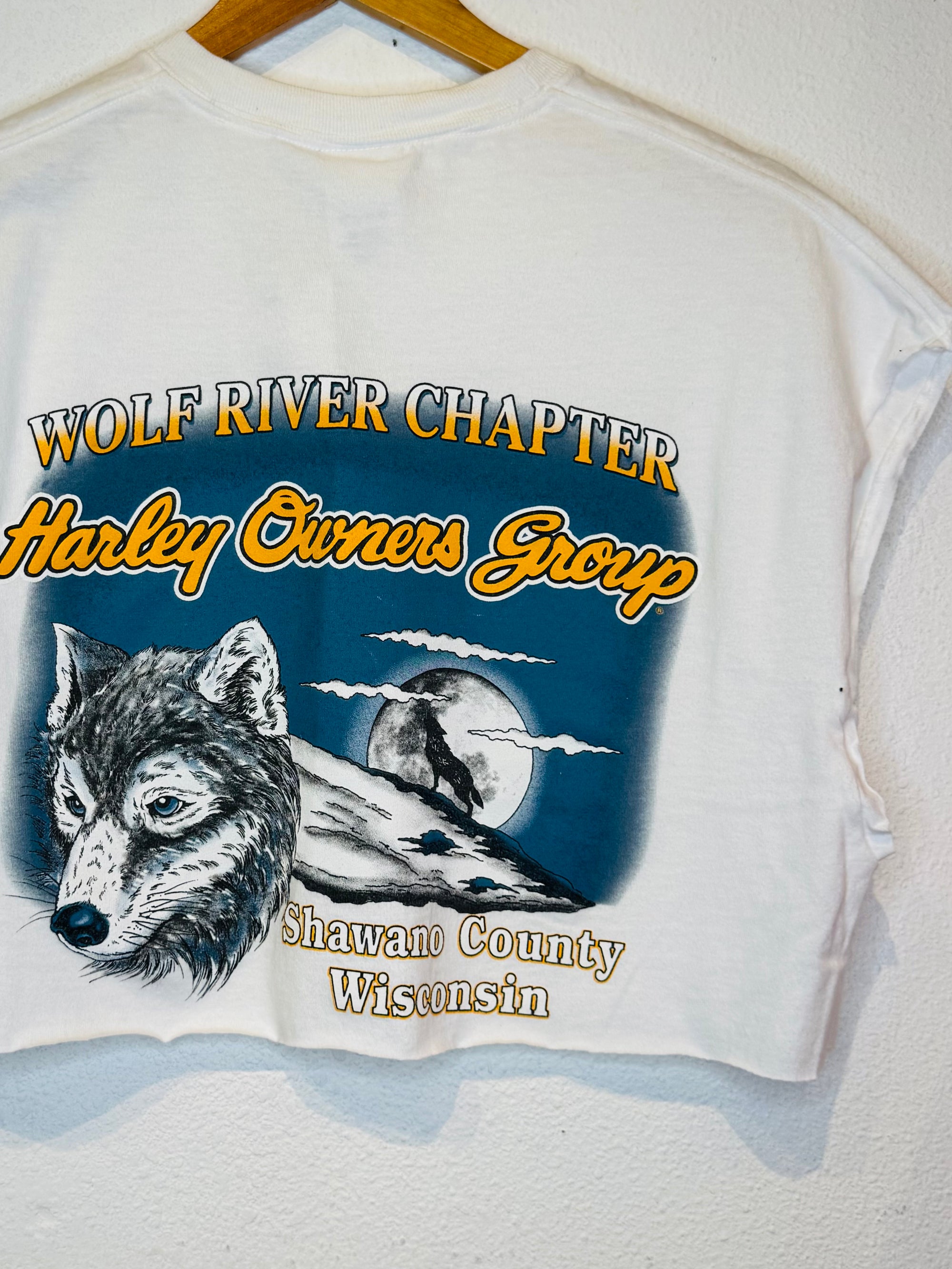 Wolf River Harley Vintage Crop Tank