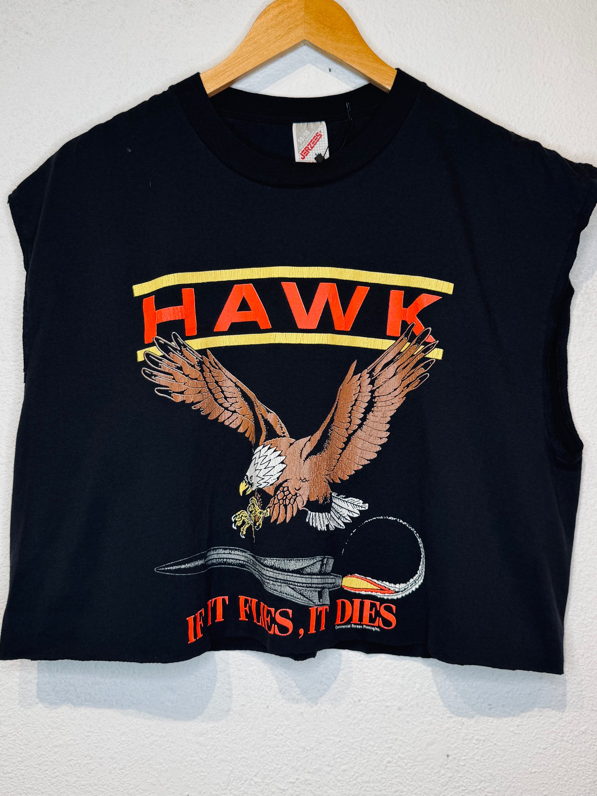 Hawk Vintage Crop Tank