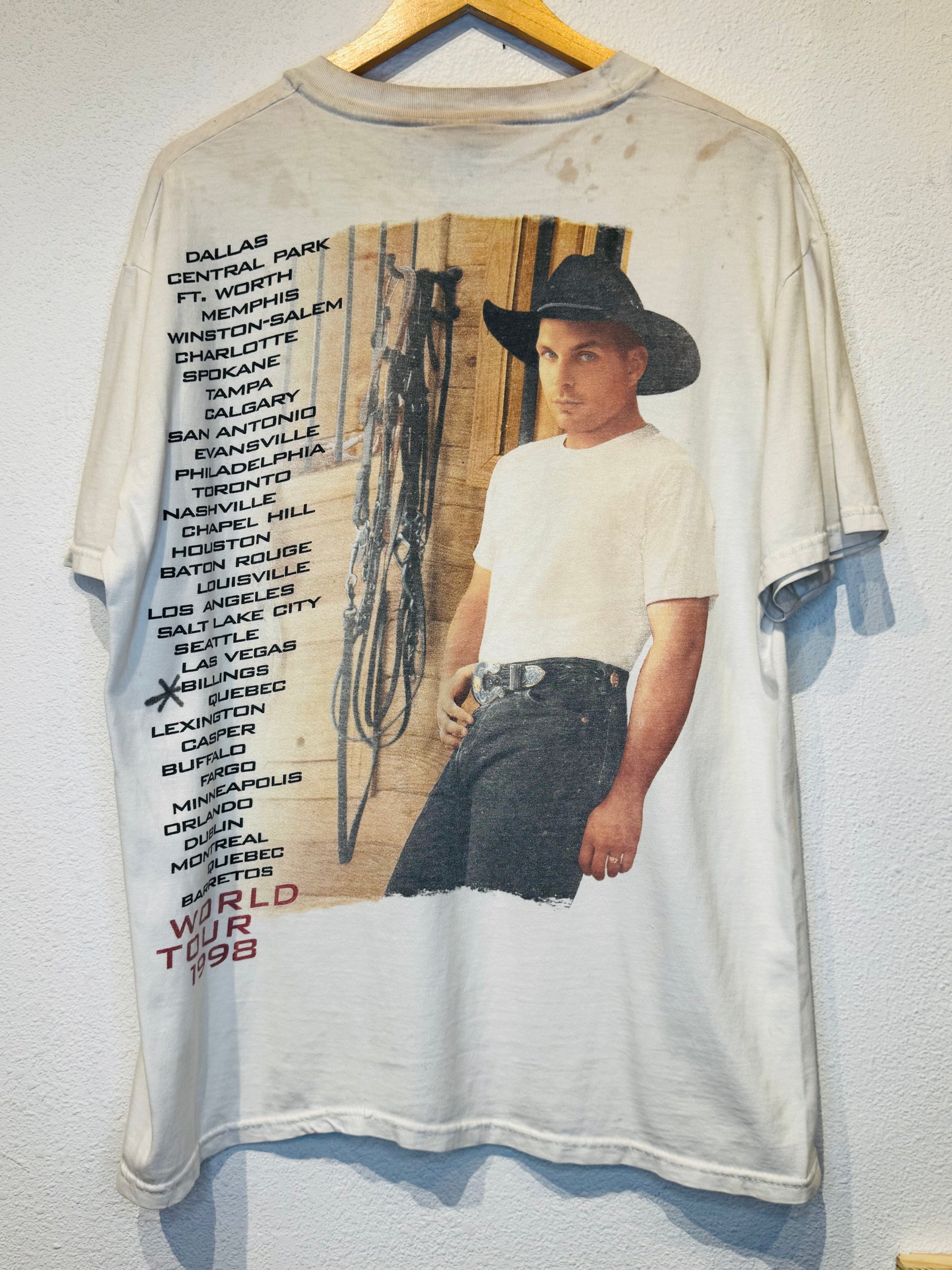 Garth Brooks Sevens Vintage Tee