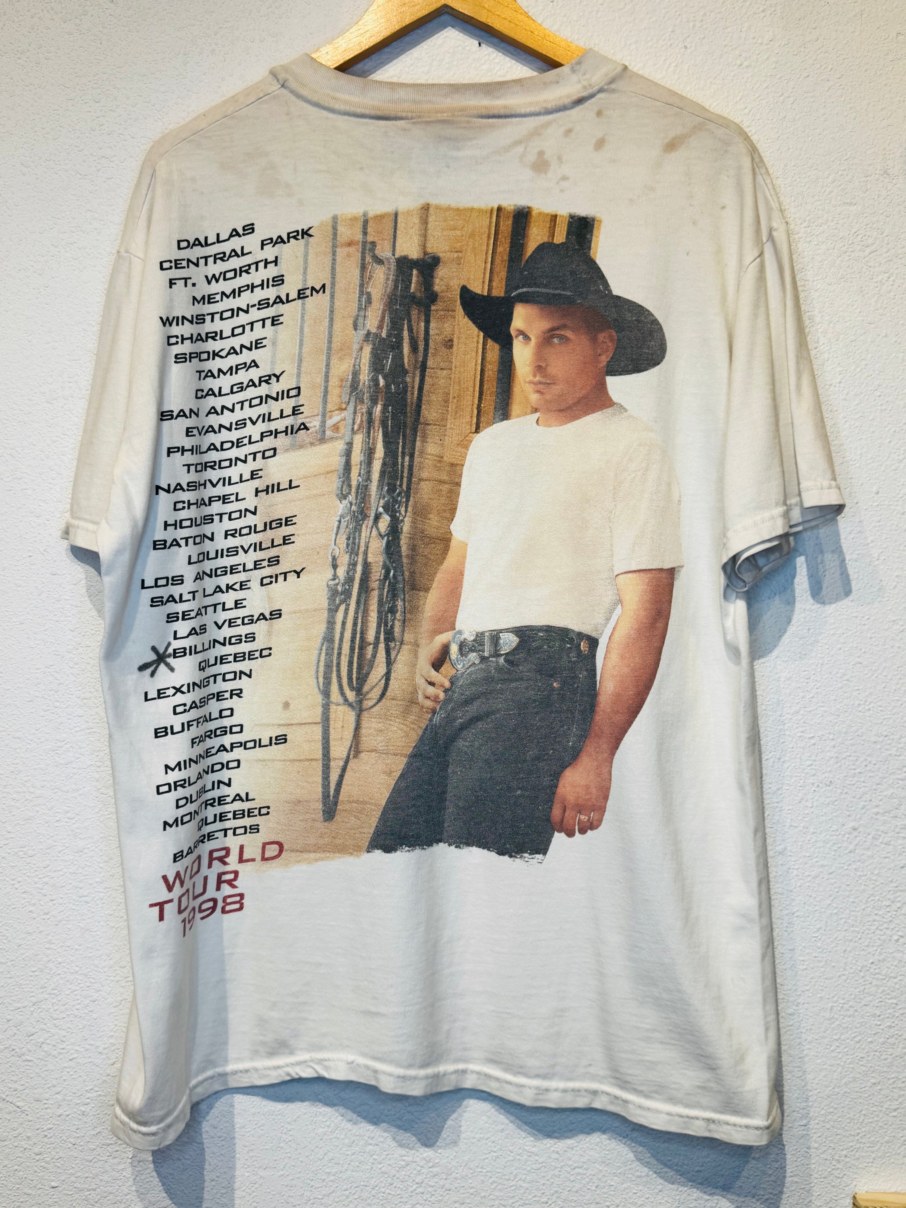 Garth Brooks Sevens Vintage Tee