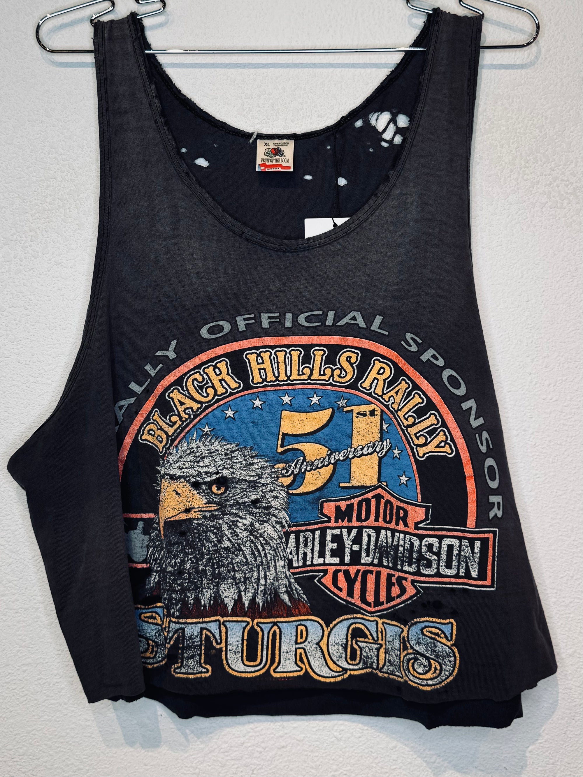 Sturgis 51st Harley Vintage Crop Tank