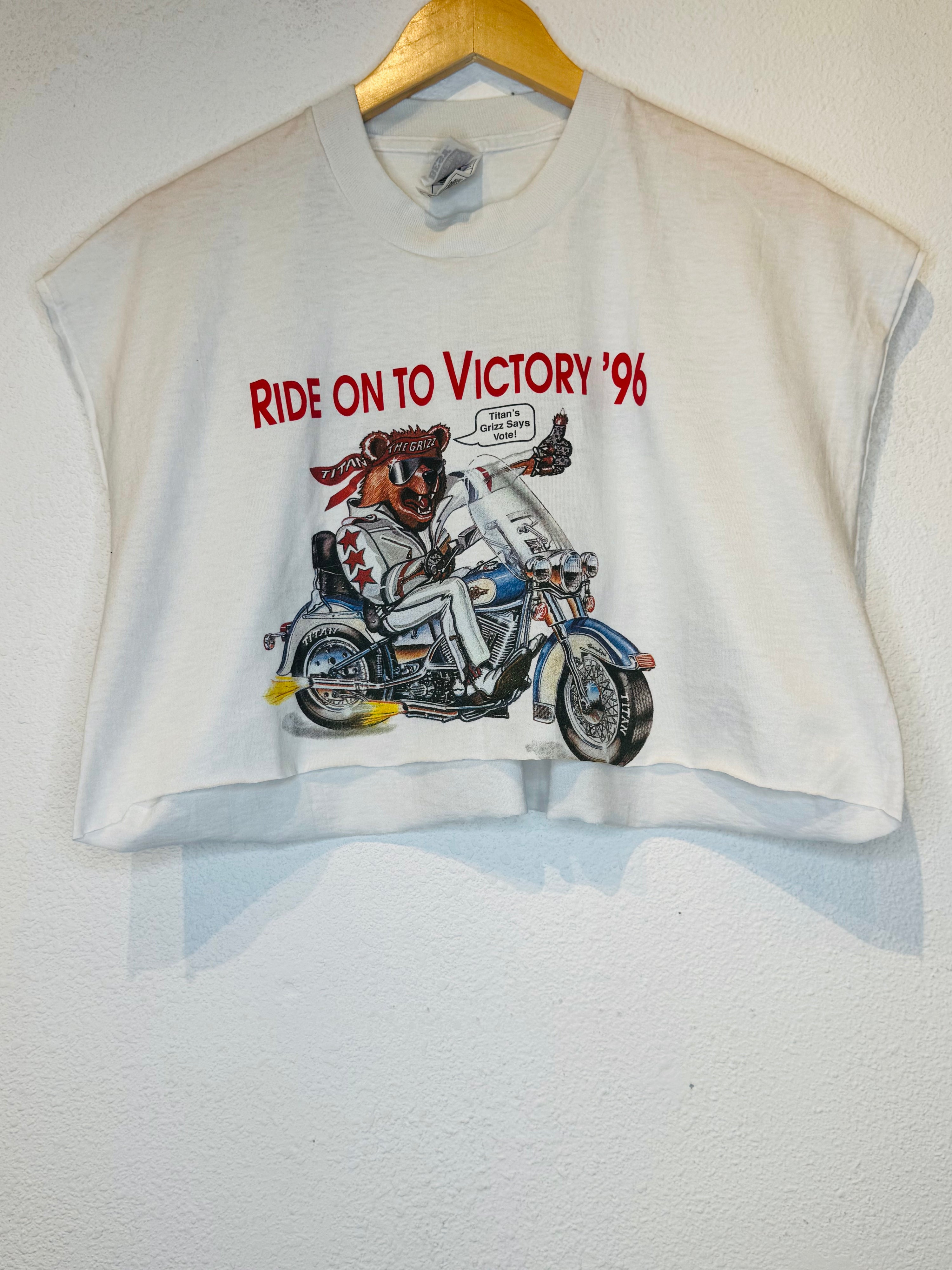 Victory '96 Vintage Crop Tank