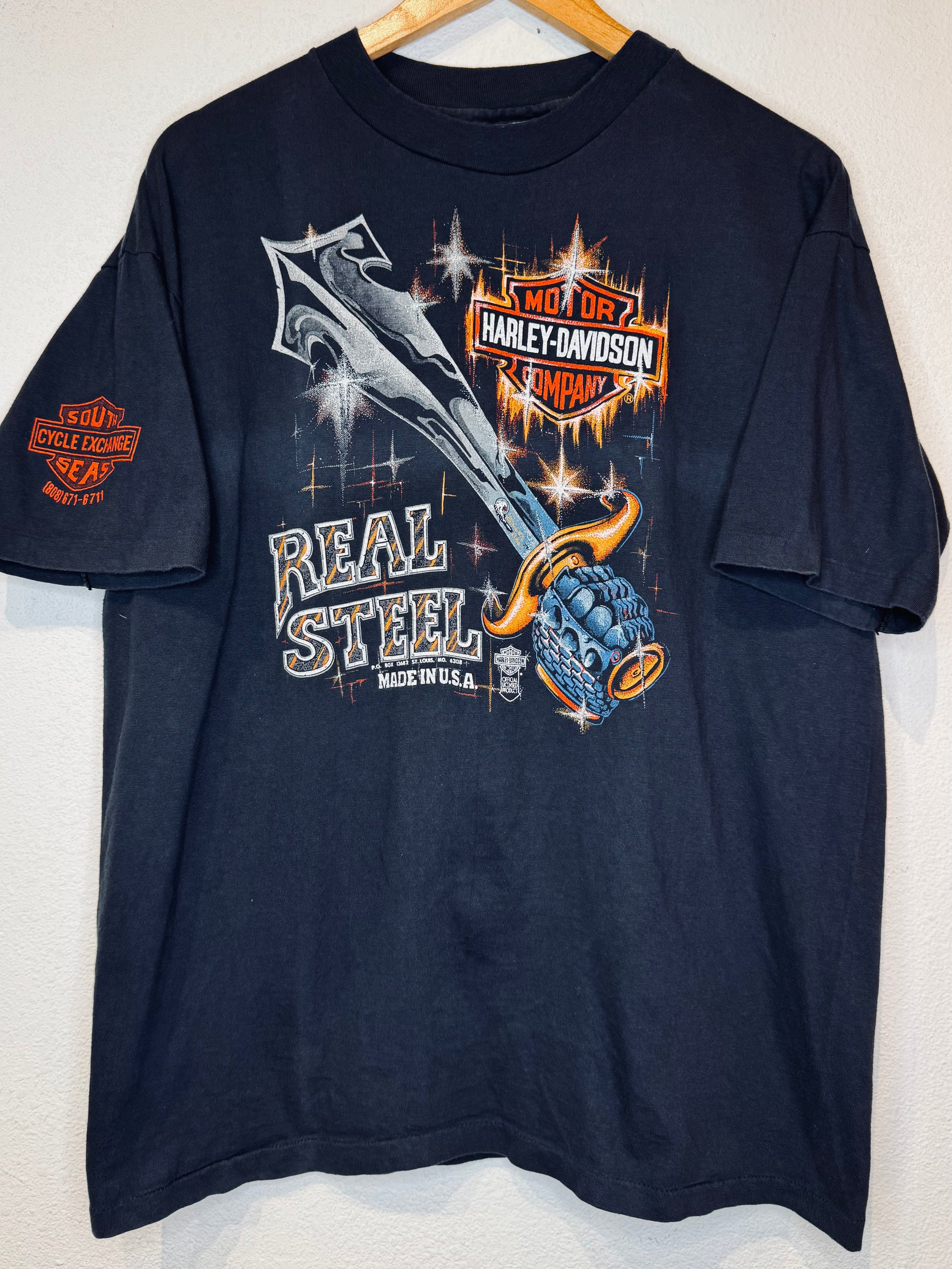 Real Steel Harley Vintage Tee