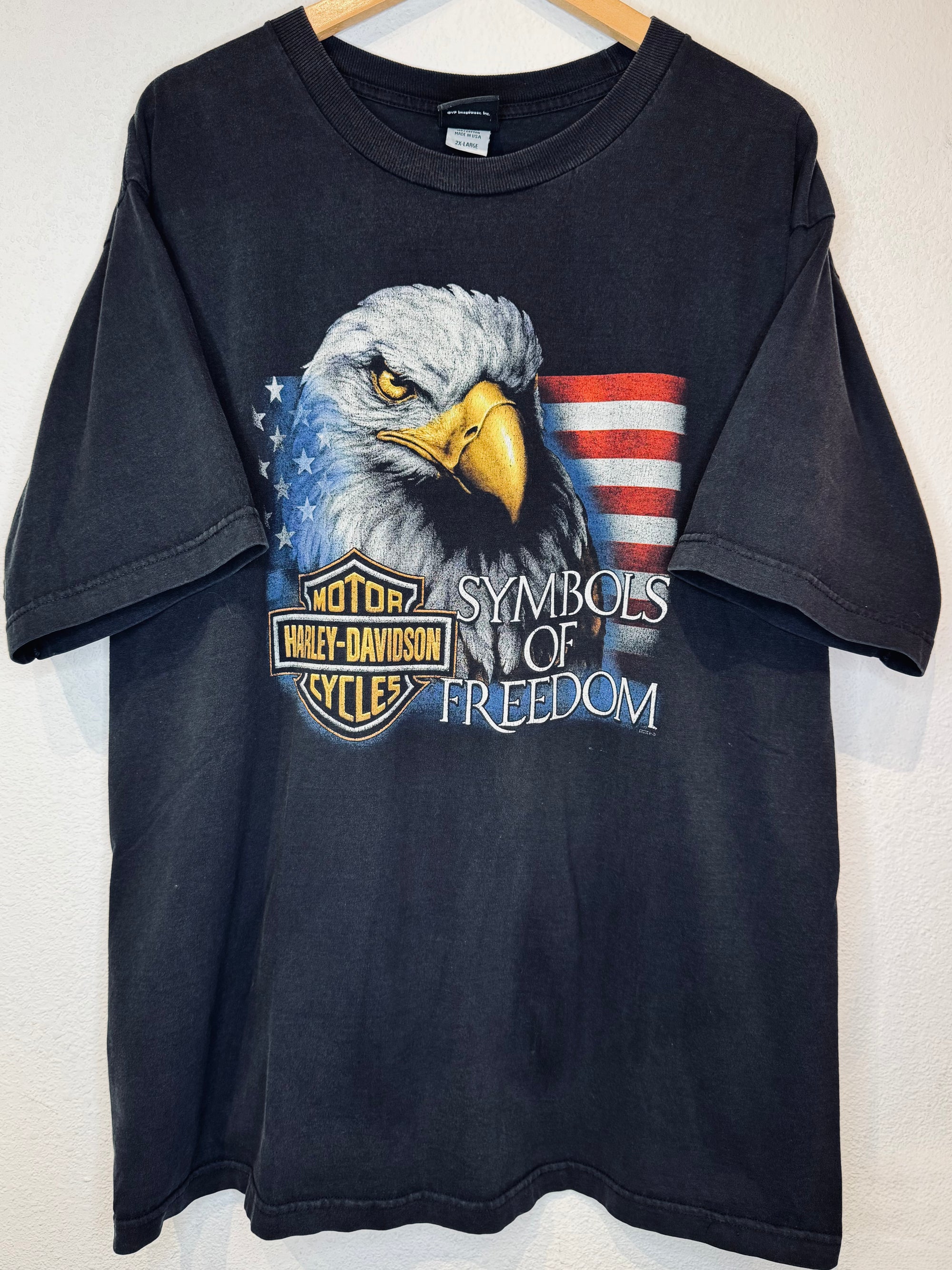 Freedom Harley Vintage Tee