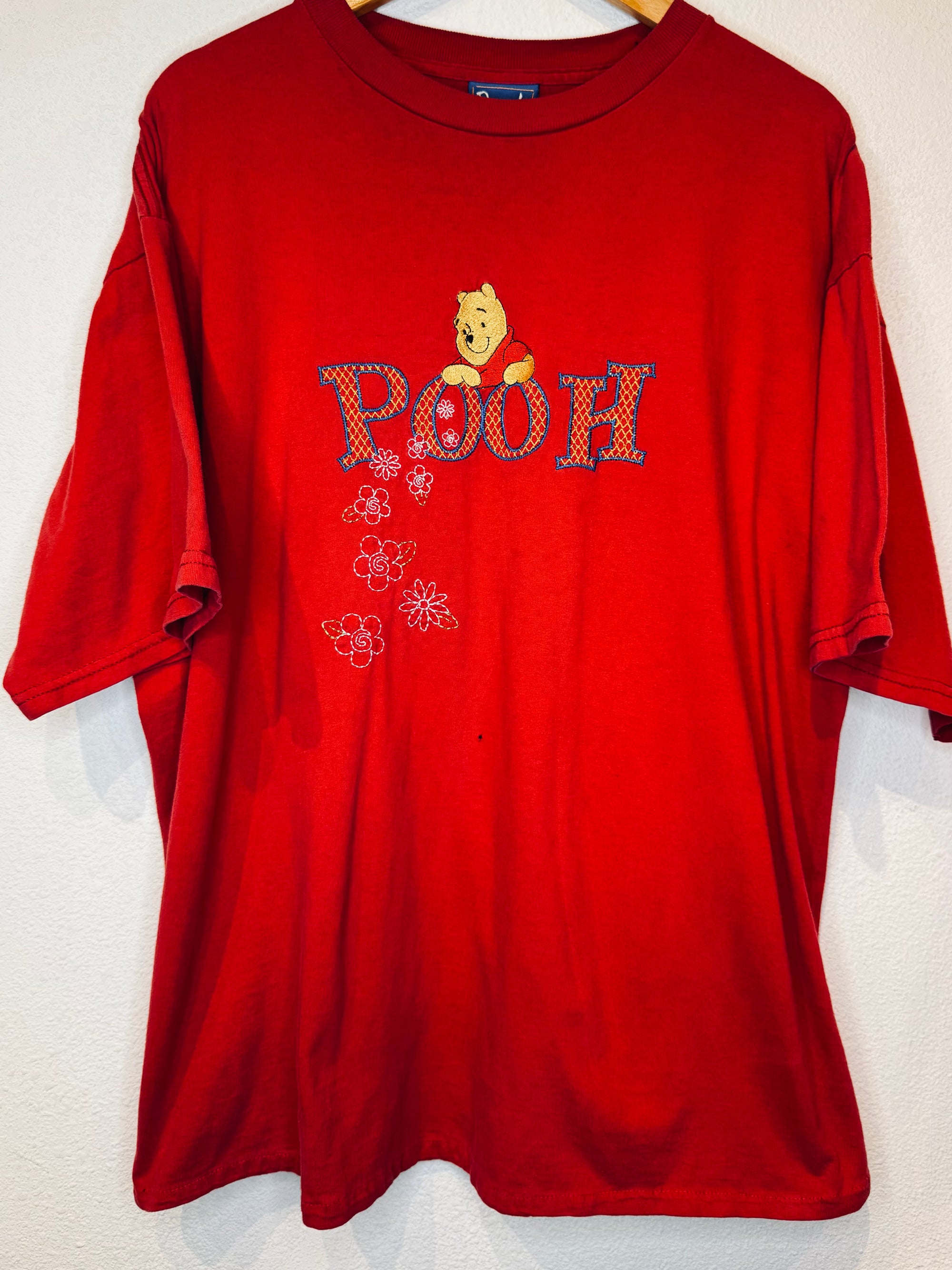Pooh Flowers Vintage Tee