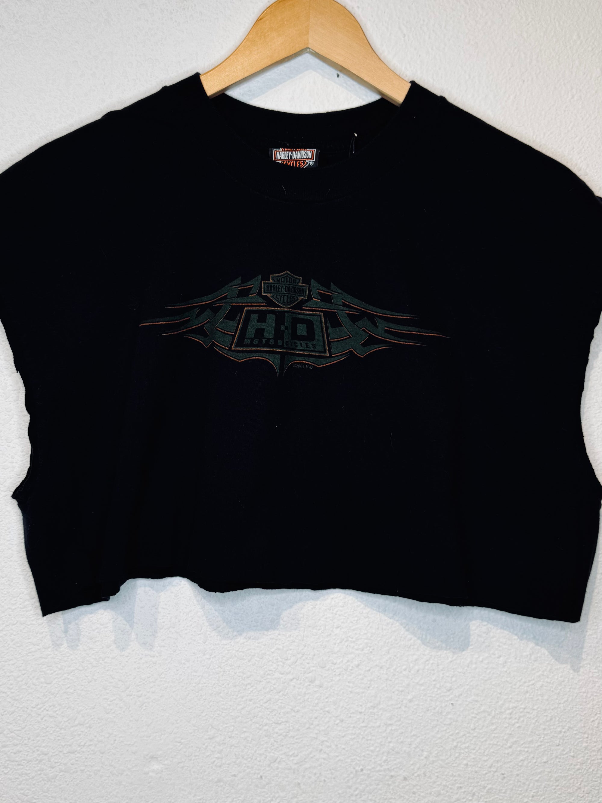 California Harley Vintage Crop Tank