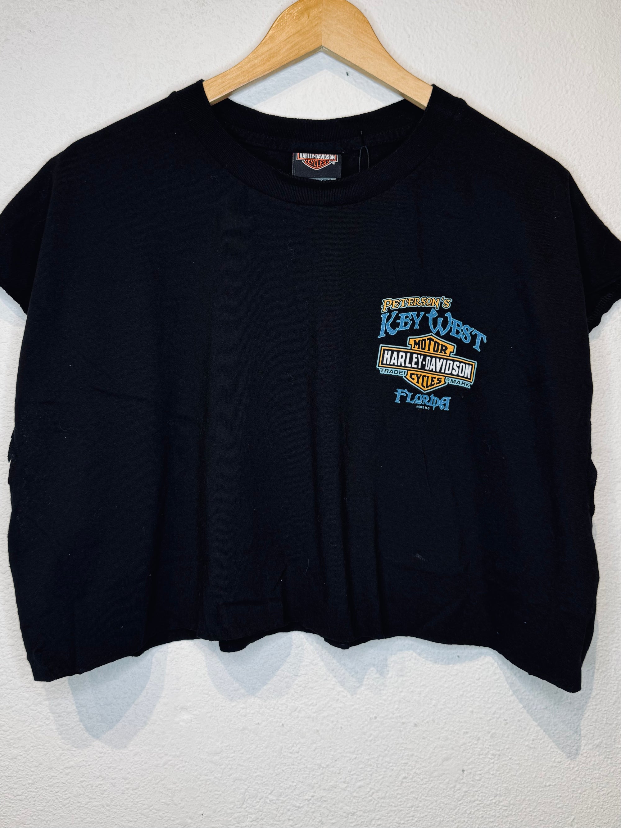 Key West Harley Vintage Crop Tank