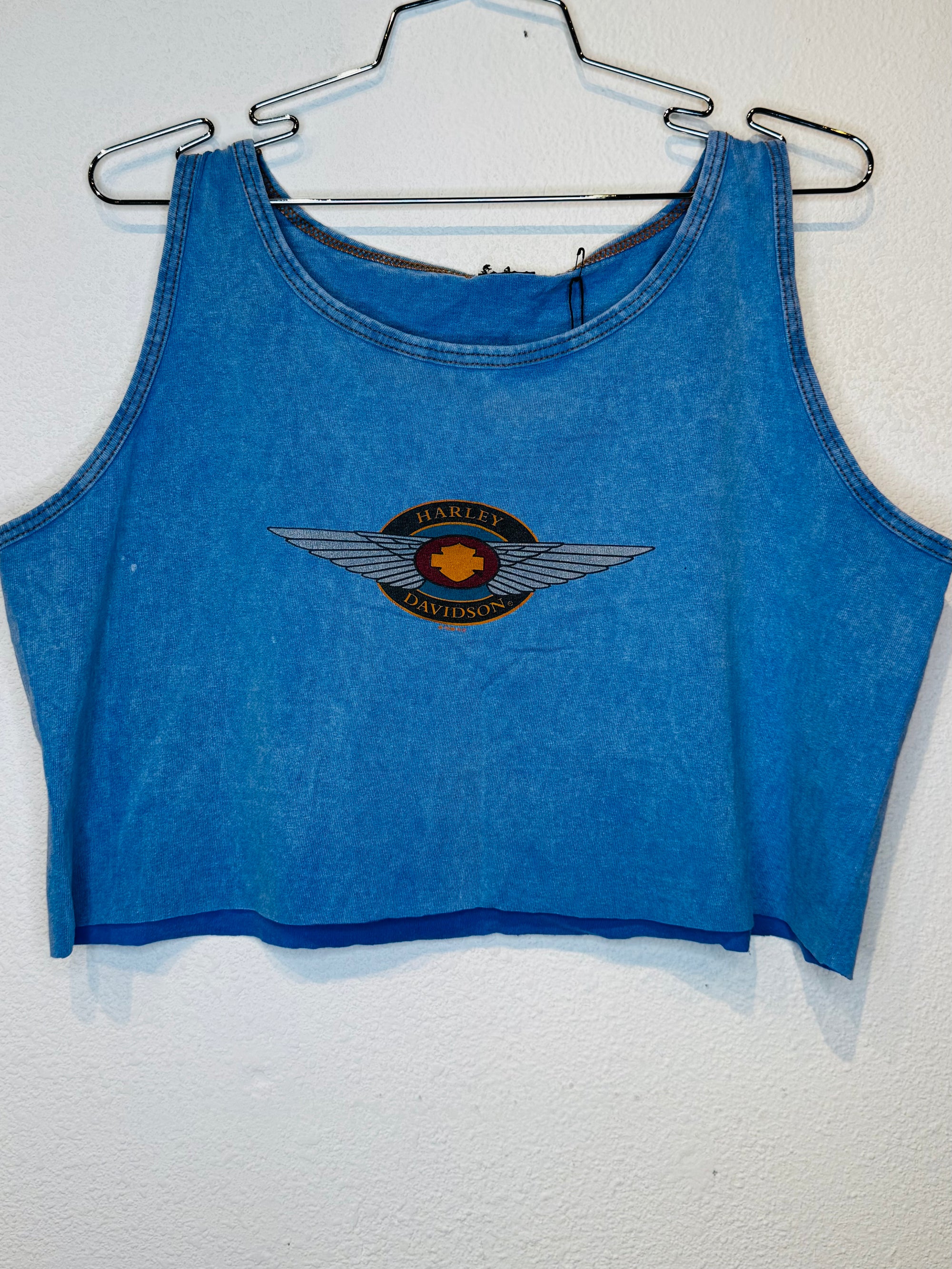 Barnett Harley Vintage Crop Tank
