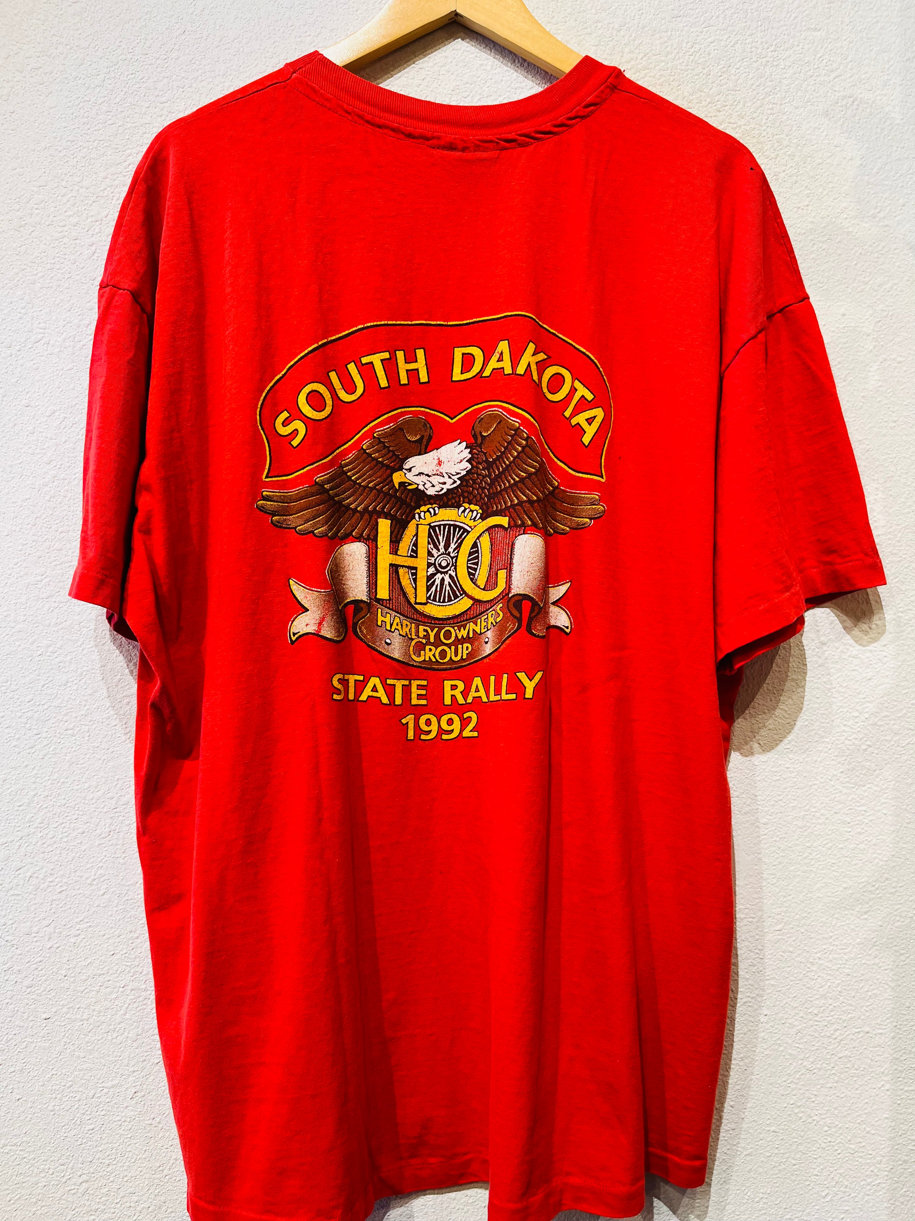 South Dakota State Rally Harley Vintage Tee