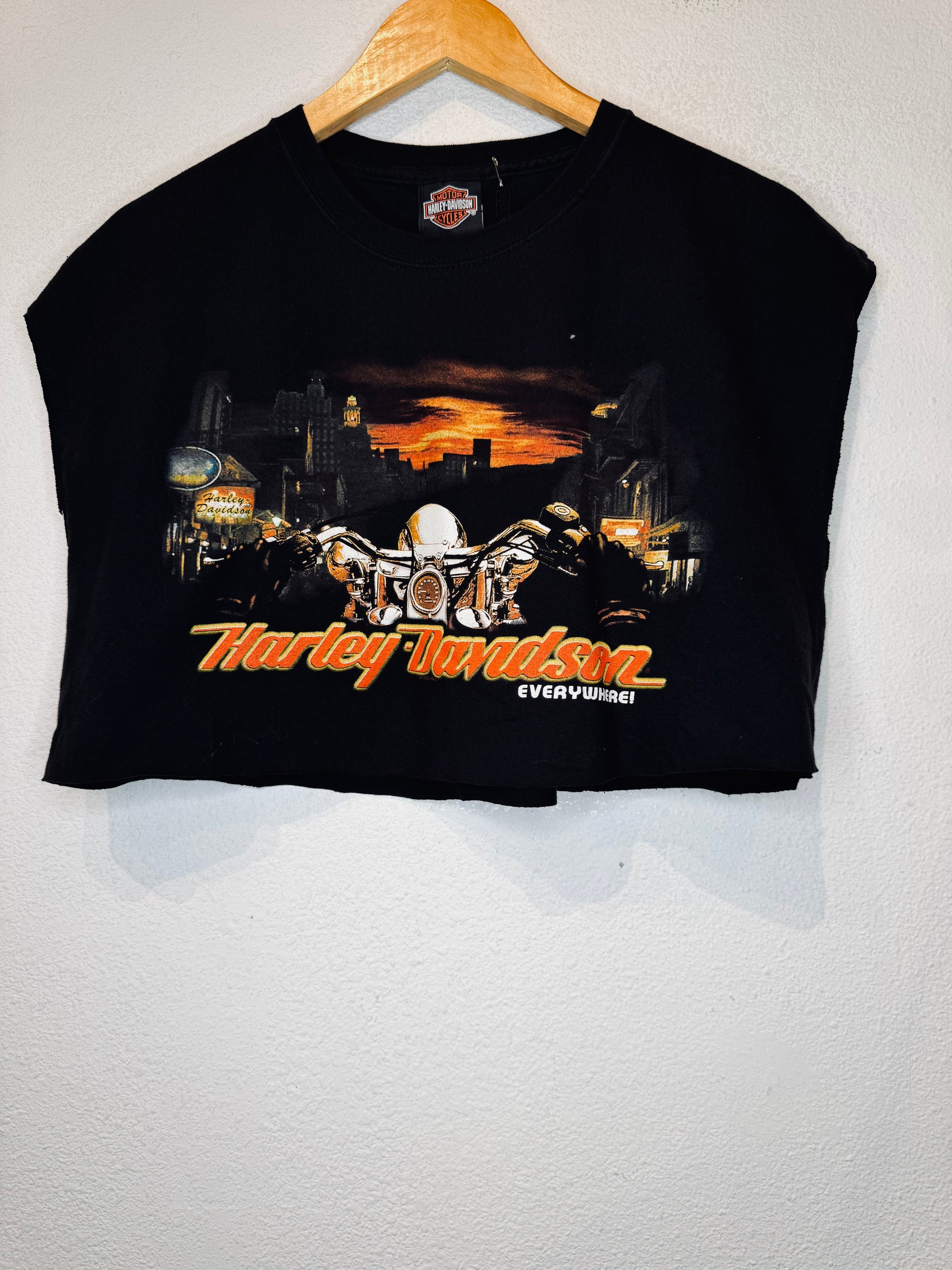 Everywhere Harley Vintage Crop Tank