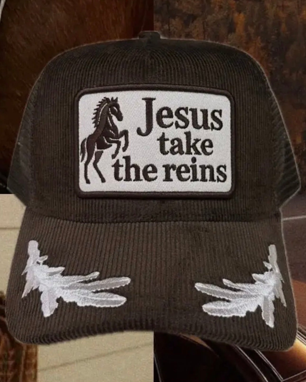 Take the Reins Trucker Hat