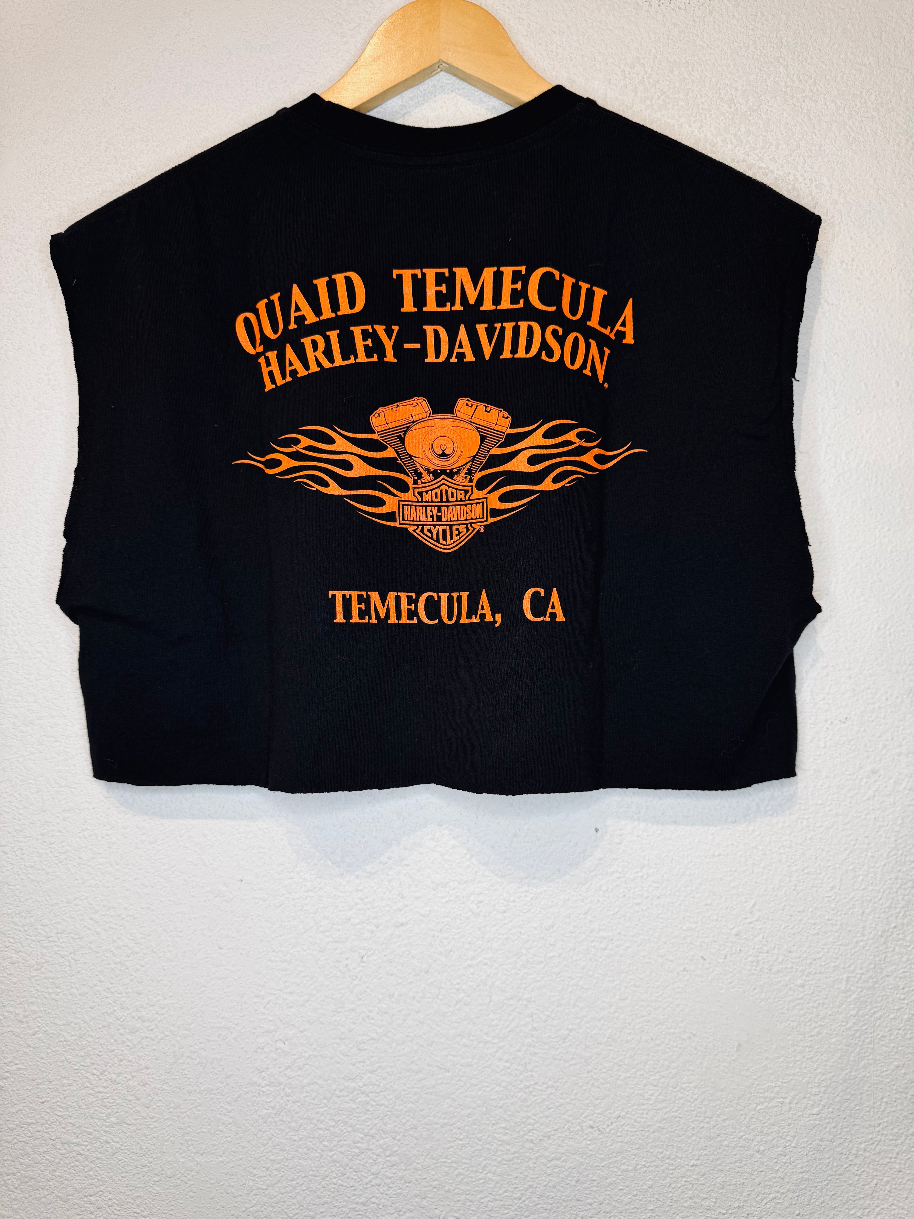 Quaid Harley Vintage Crop Tank