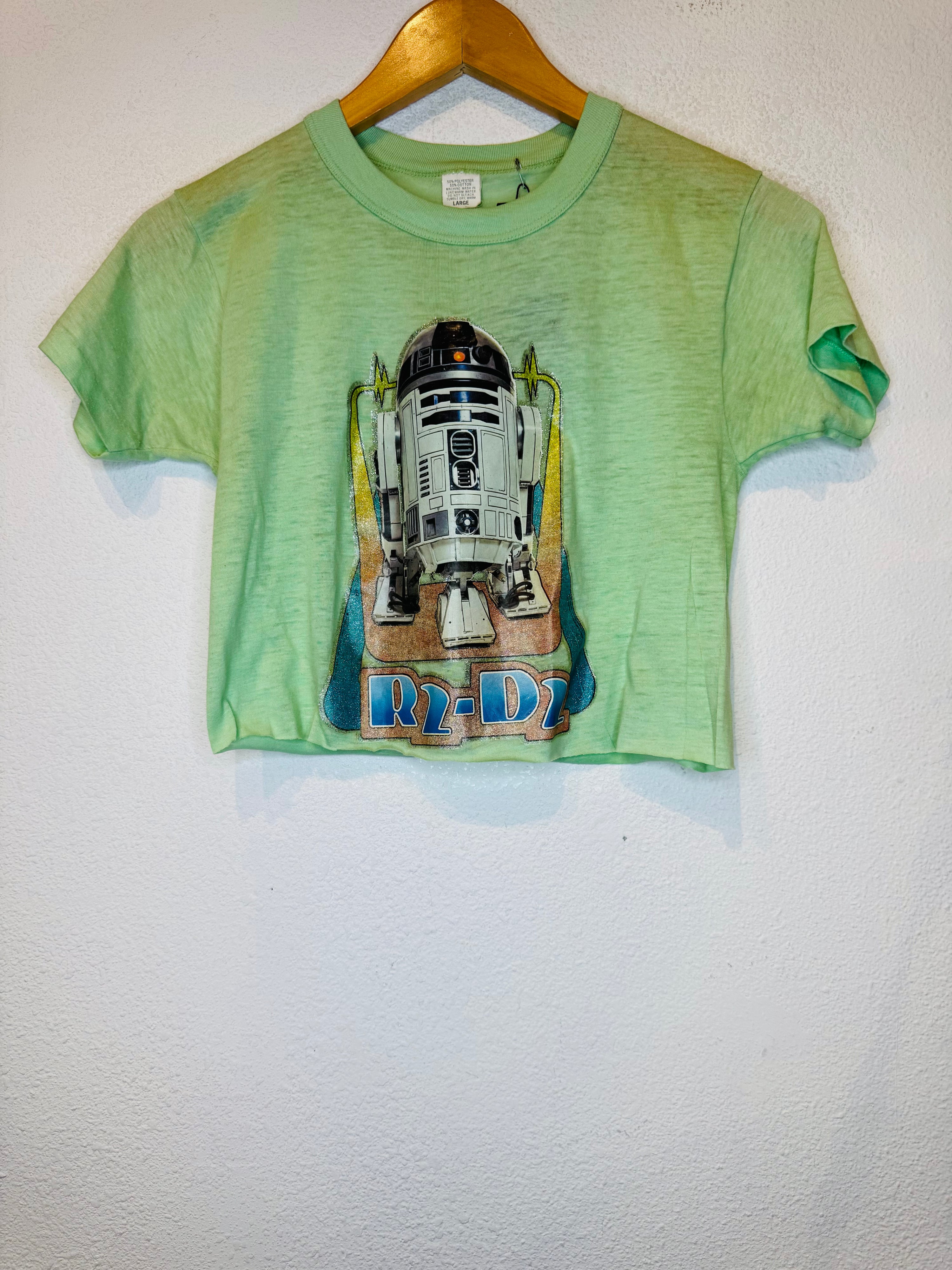 R2D2 Vintage Crop Tee