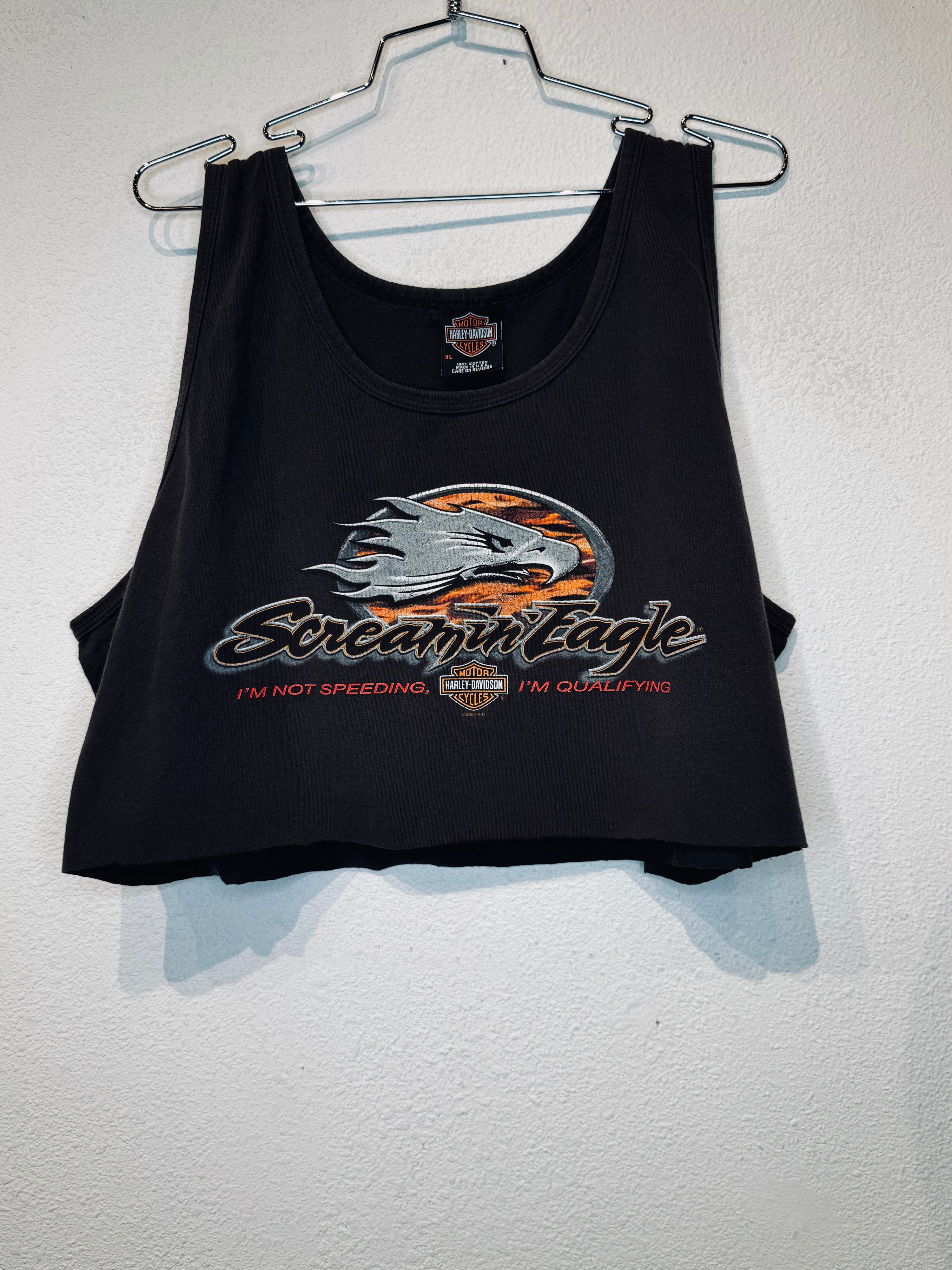 Screamin Eagle Harley Vintage Crop Tank