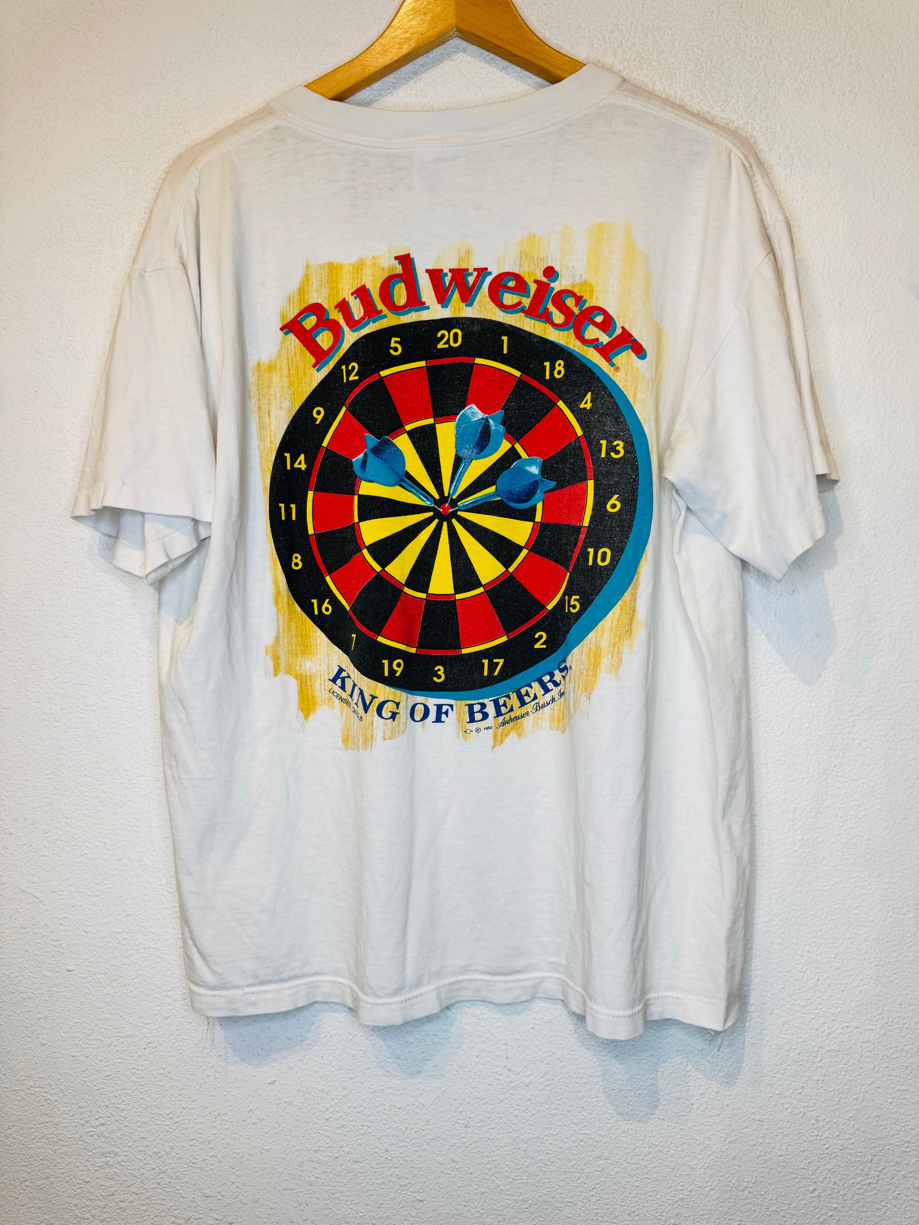 Budweiser Darts Vintage Tee