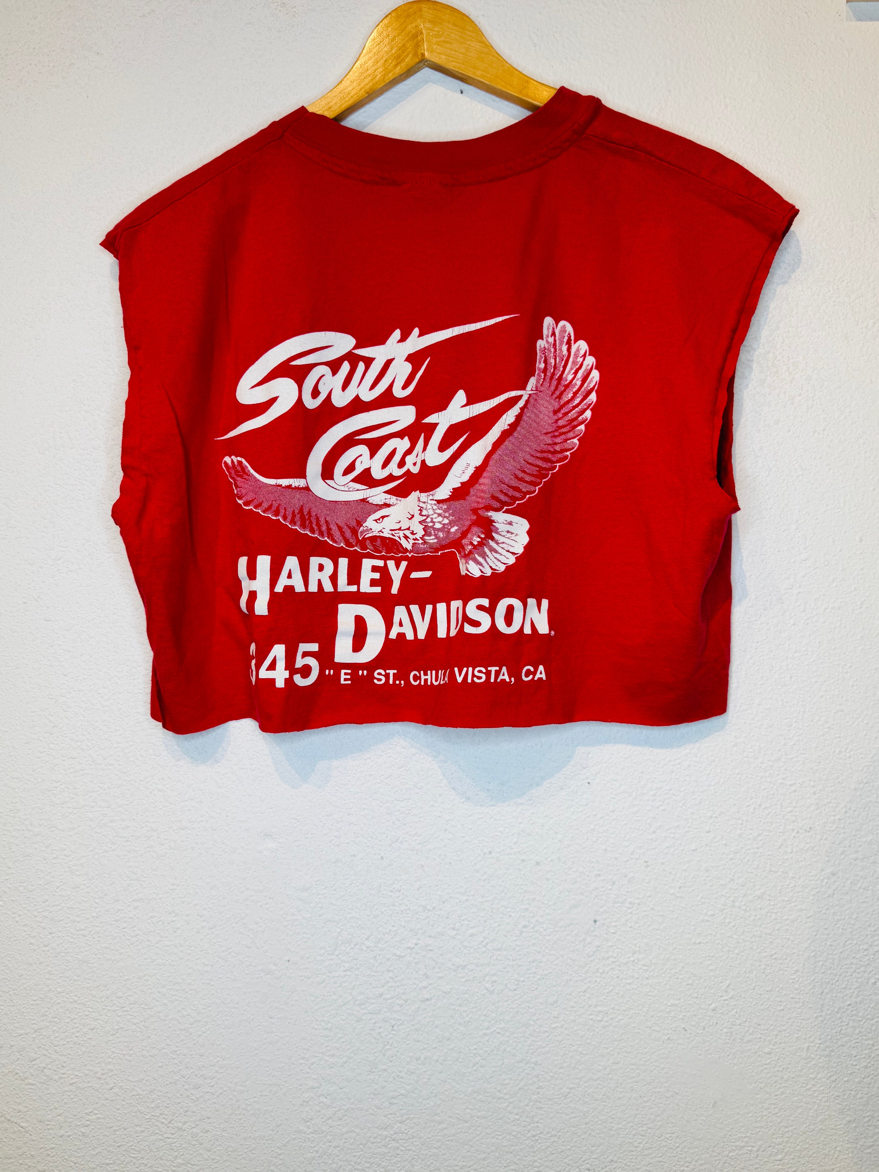 The Springer Harley Vintage Crop Tank