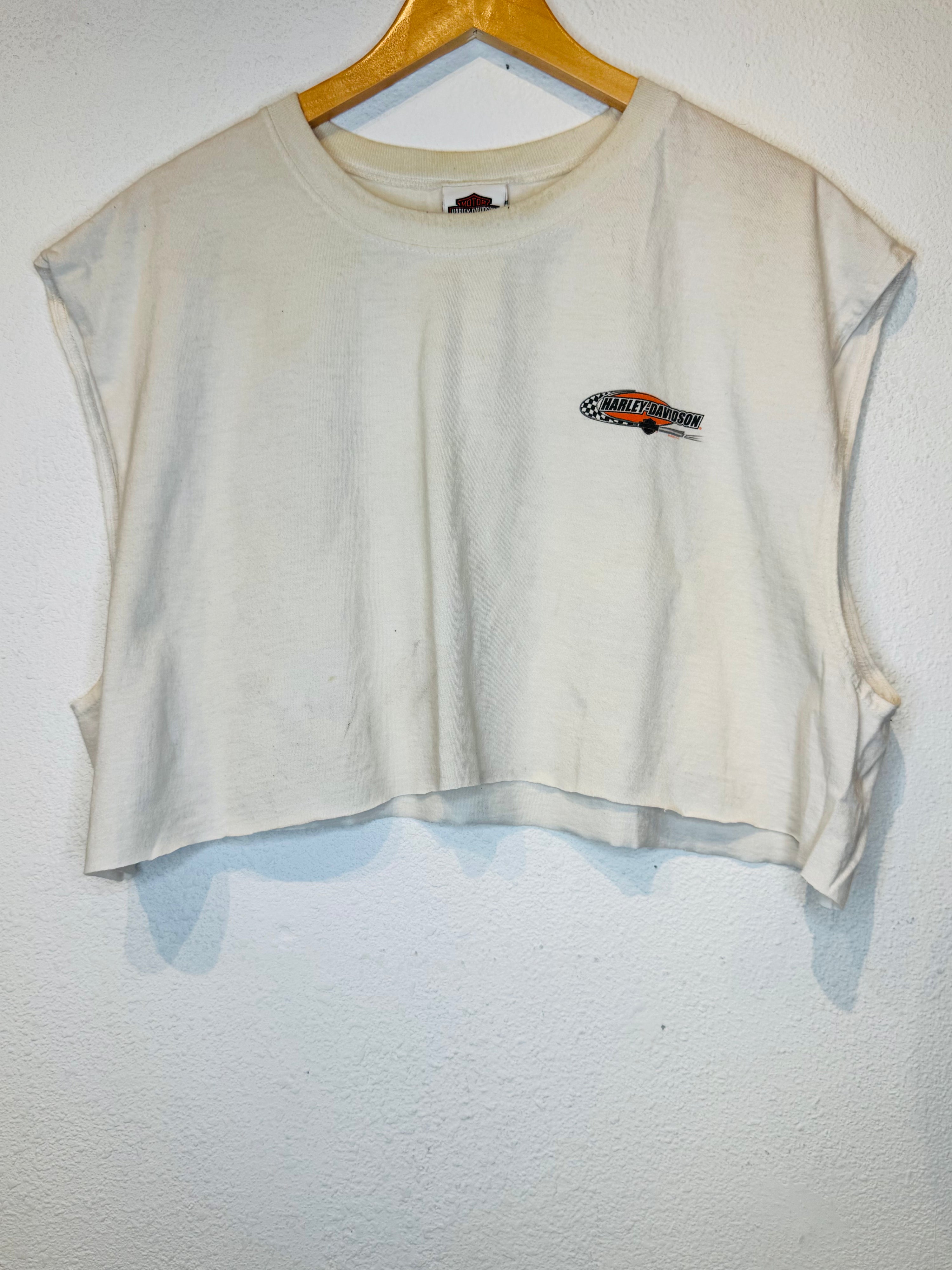 San Diego Harley Vintage Crop Tank