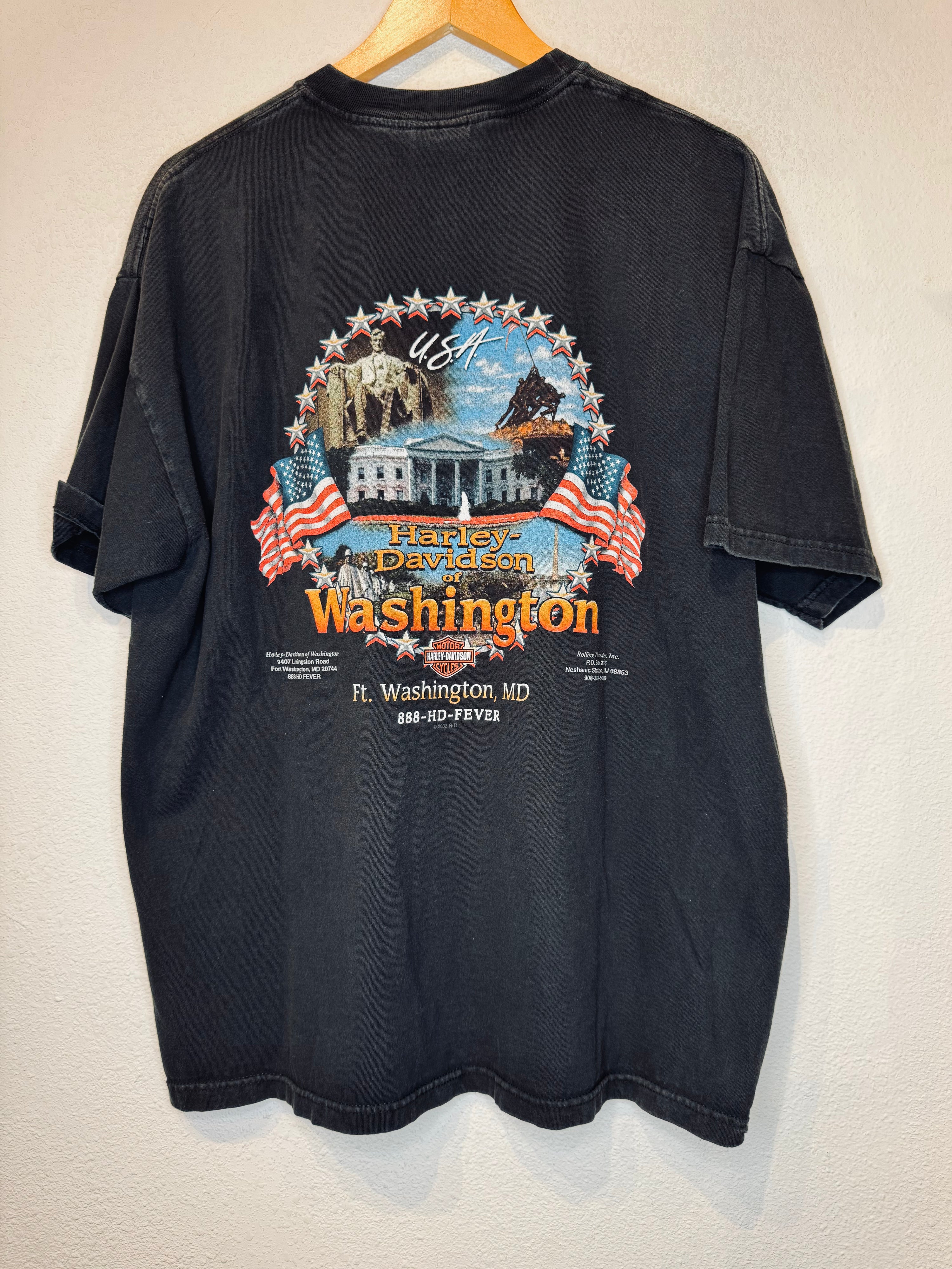 Rolling Thunder Harley Vintage Tee